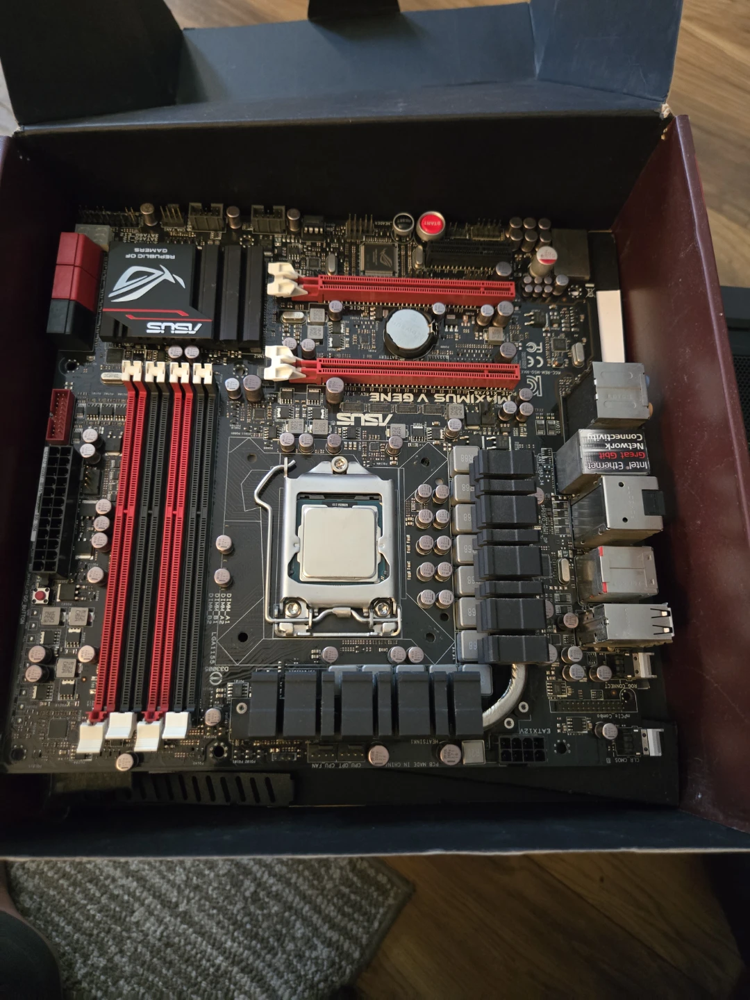 ASUS ROG Maximus V Gene Motherboard with Intel Core i7-3770 CPU - photo 2
