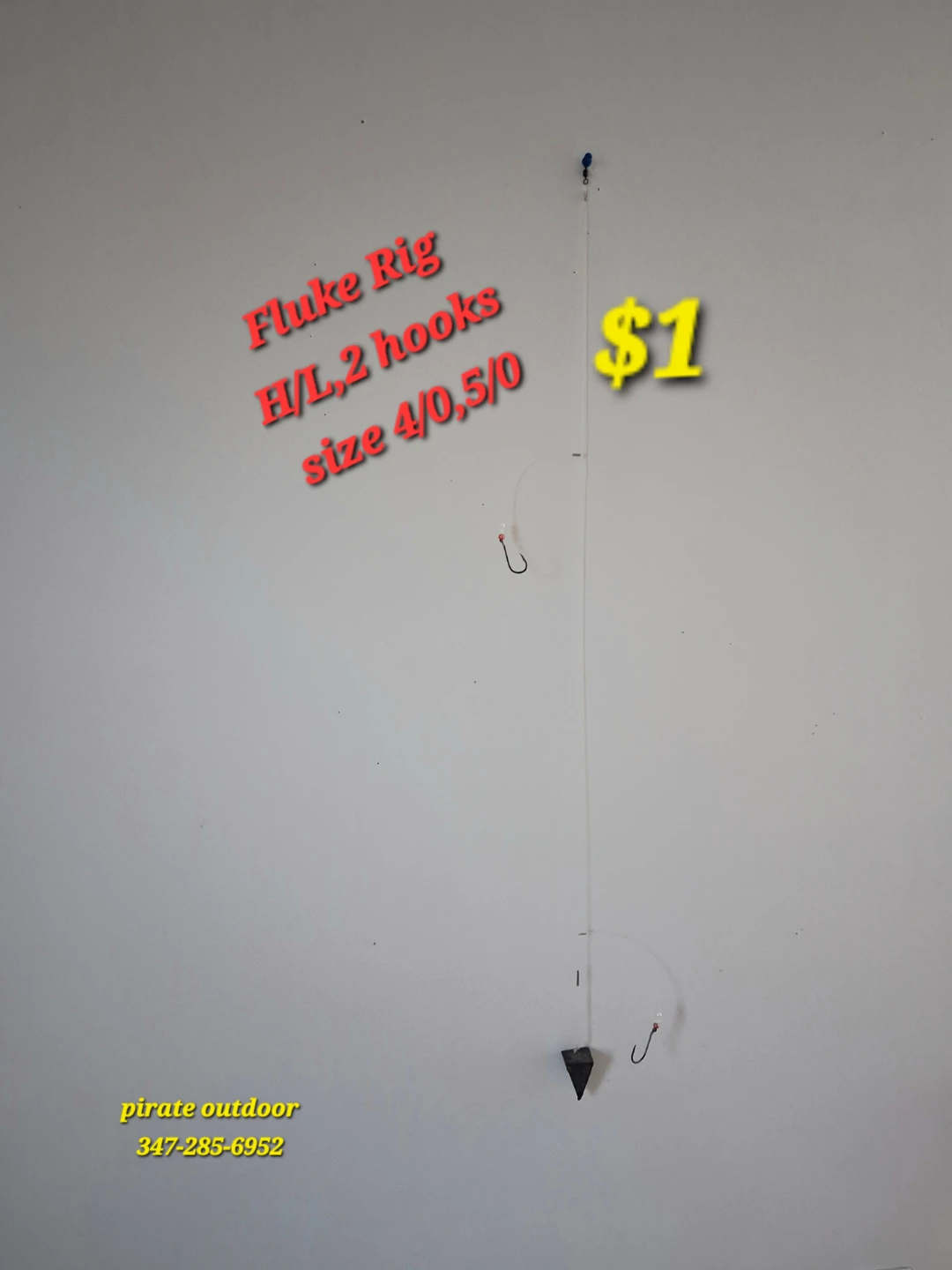 Fluke Rig High/Low Fishing Lure - photo 3