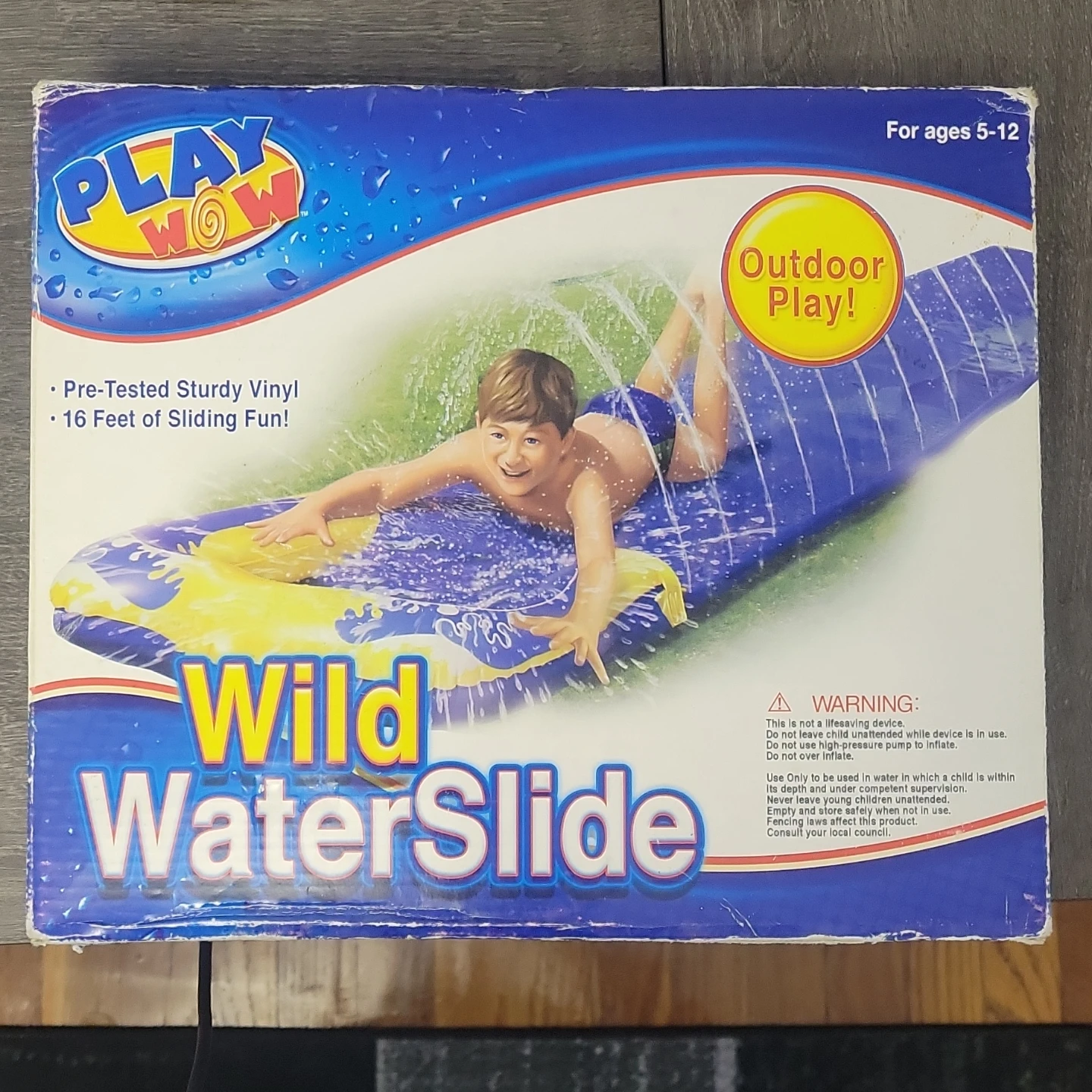 PLAY WOW Wild WaterSlide - 16 Feet