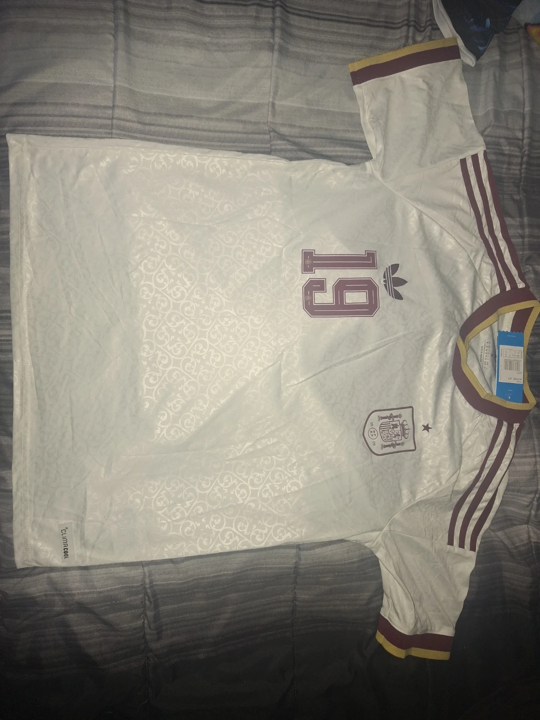 Adidas Spain Lamine Yamal #19 Soccer Jersey