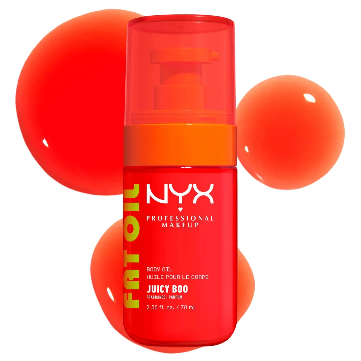 BNIB- NYX Juicy Boo Body Oil Clementine & Mango 70mL