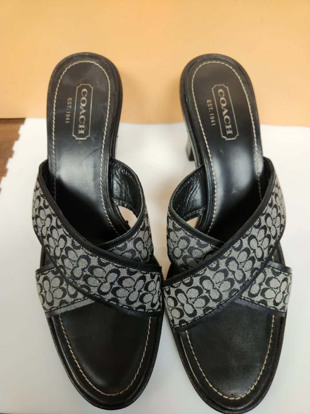 Coach  Heels Size 10B