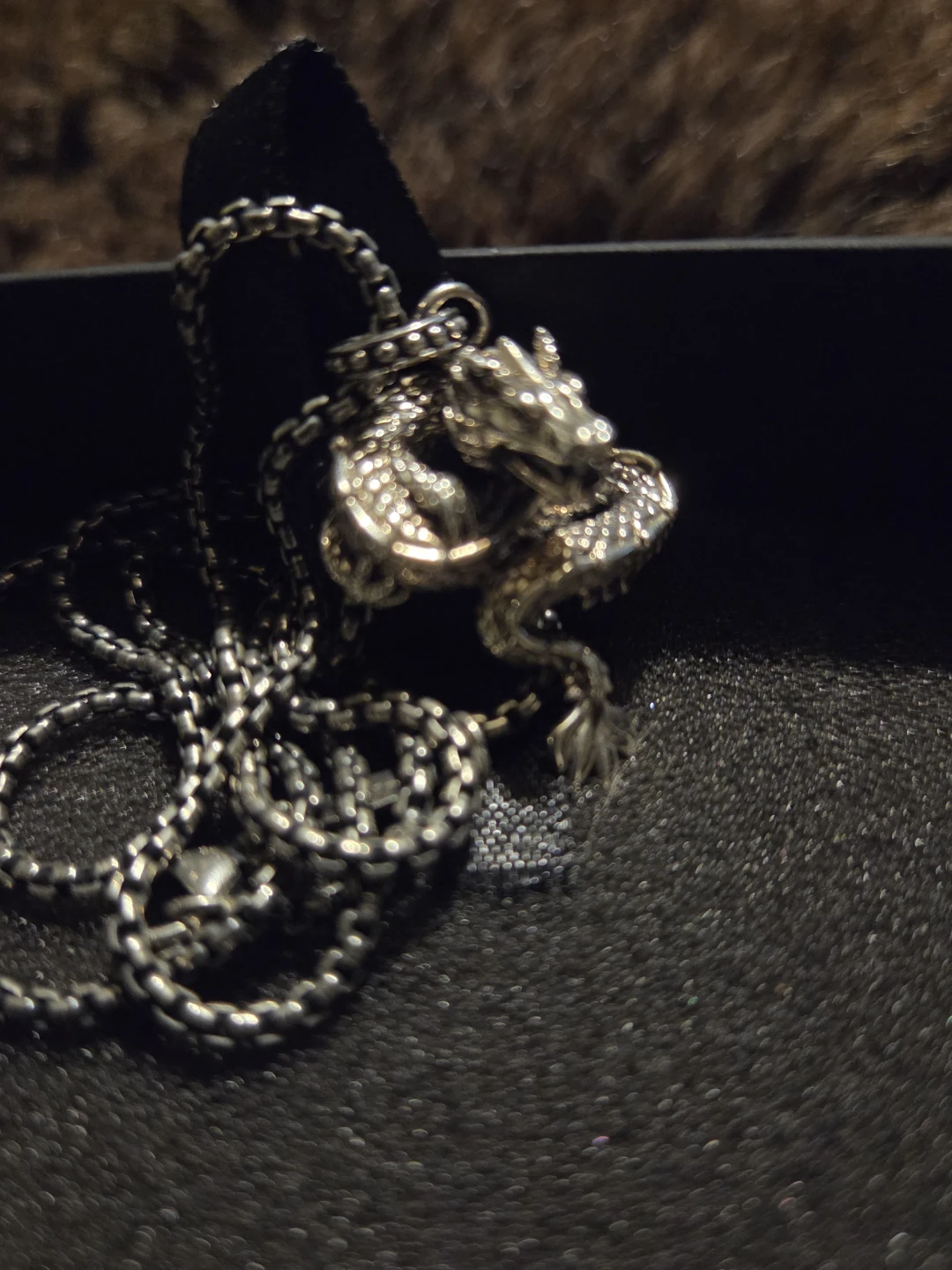 Thomas Sabo Sterling Silver Dragon Pendant Necklace - photo 4