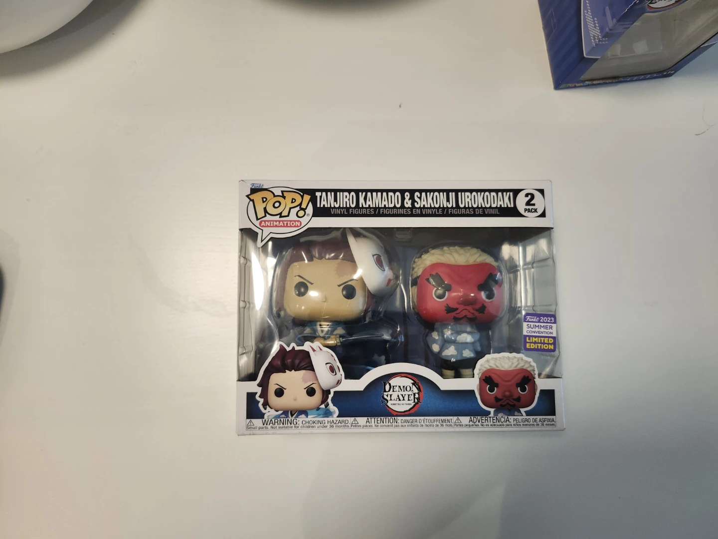 Funko Pop!  Tanjiro Kamado & Sakonji Urokodaki 2 Pack