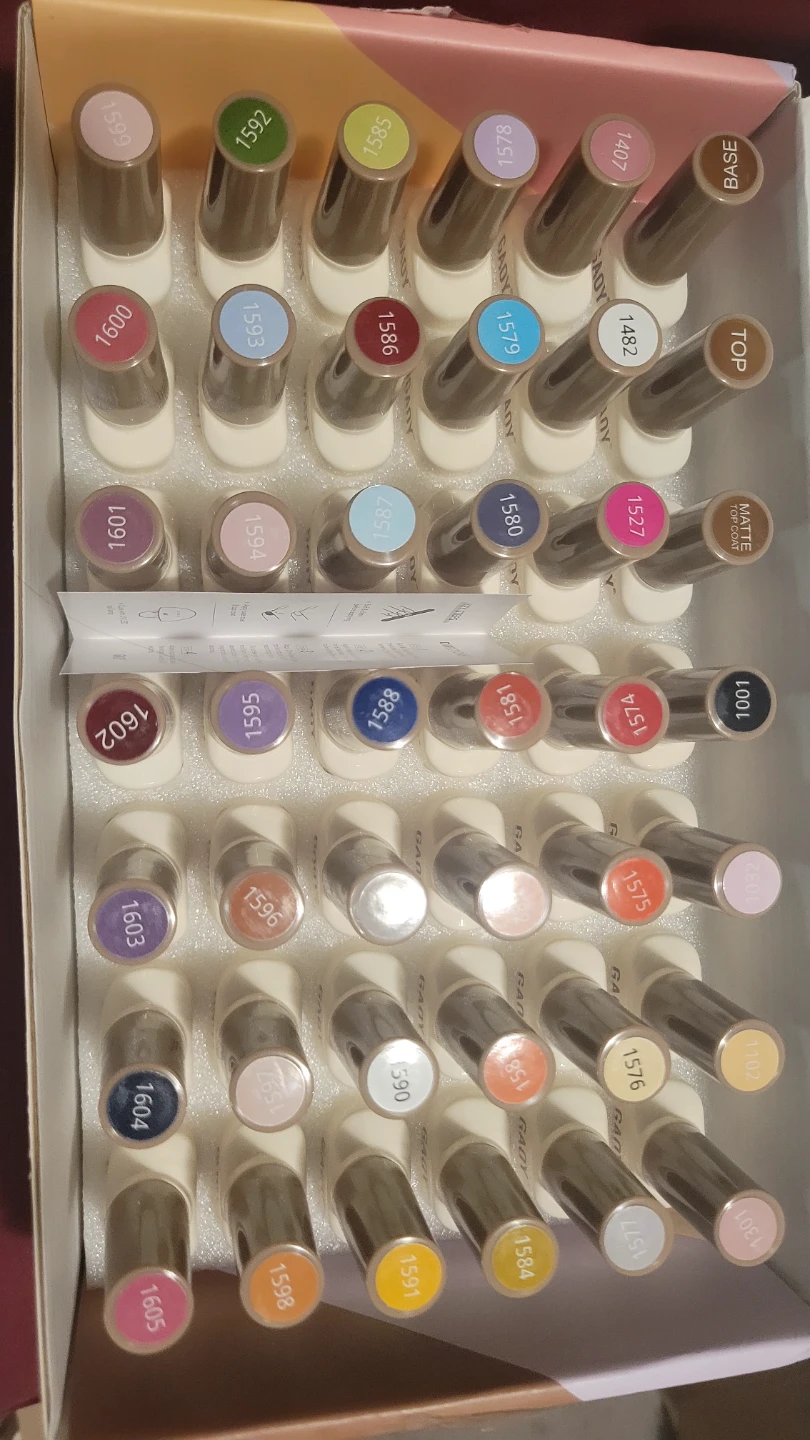 GAOY 42 Gel Nail Polish Set