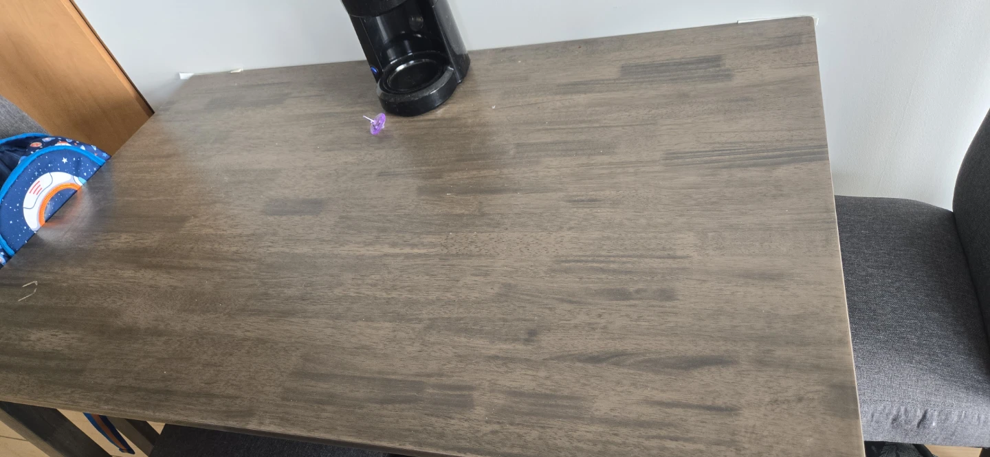 Wayfair Grey Fabric Dining Table & Chair - photo 2