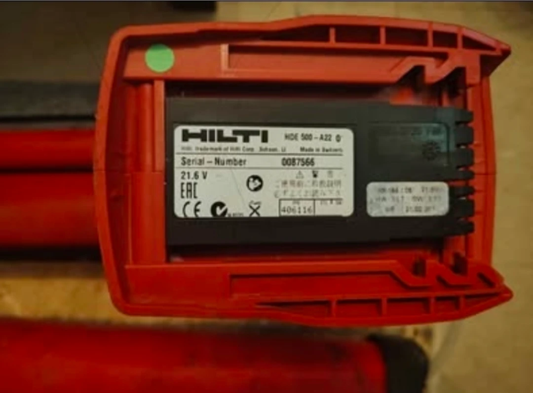 Hilti HDE 500-22 Cordless Adhesive Dispenser with Bag - photo 4