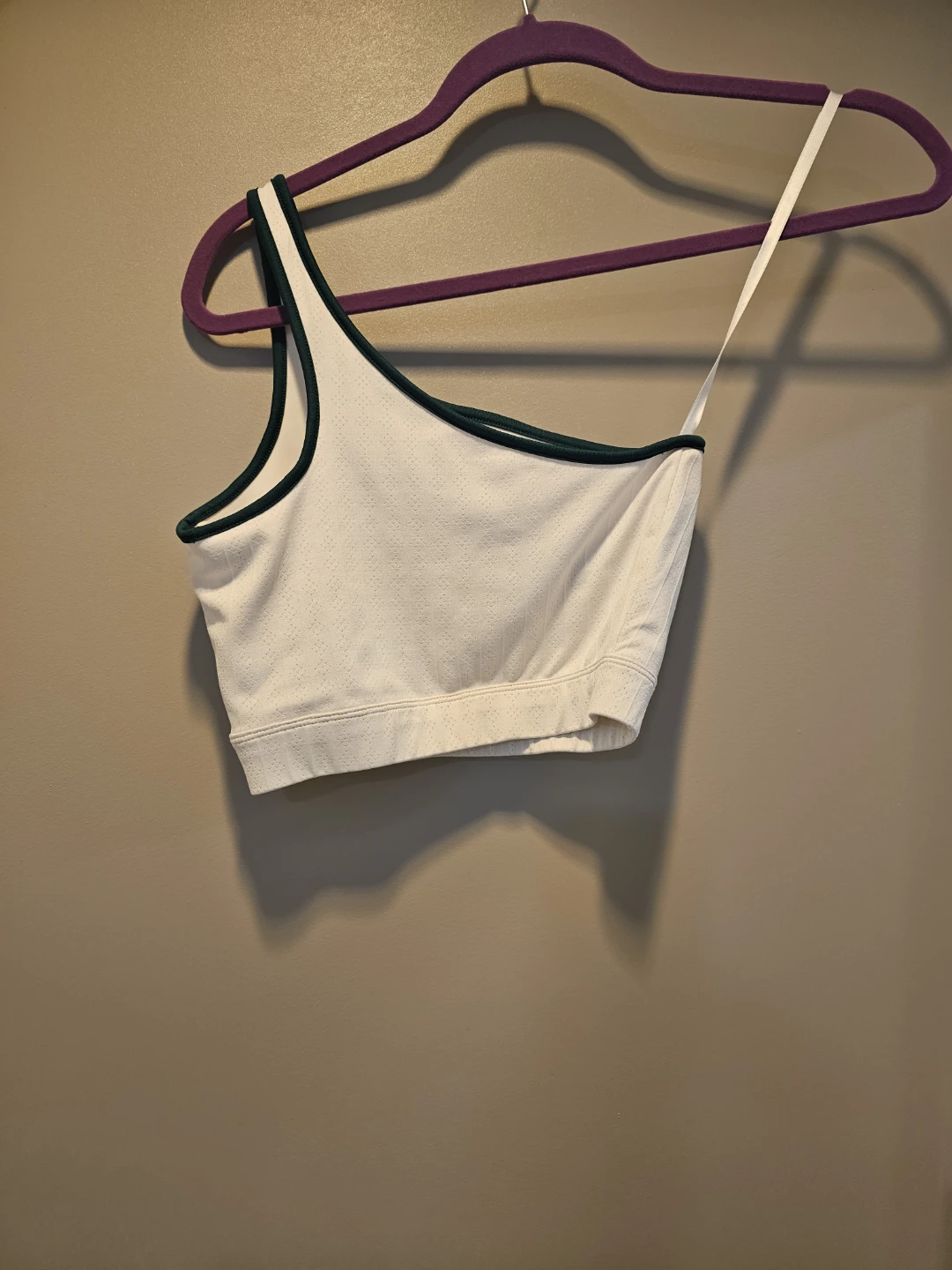 Reebok White One Shoulder Sports Bra XS - photo 3