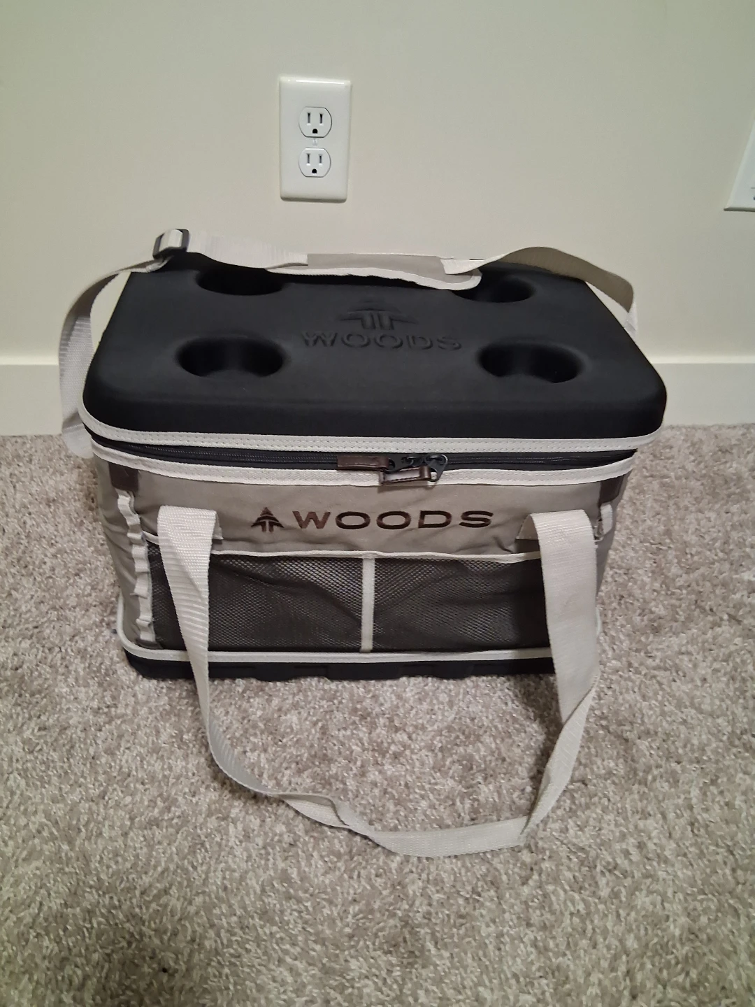 Woods Insulated Cooler Bag with Cup Holders