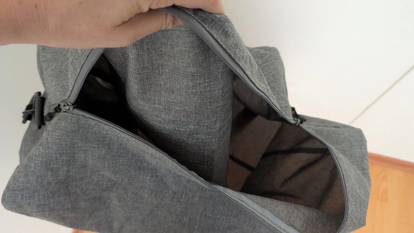 Brand New Grey Duffel Bag - photo 3