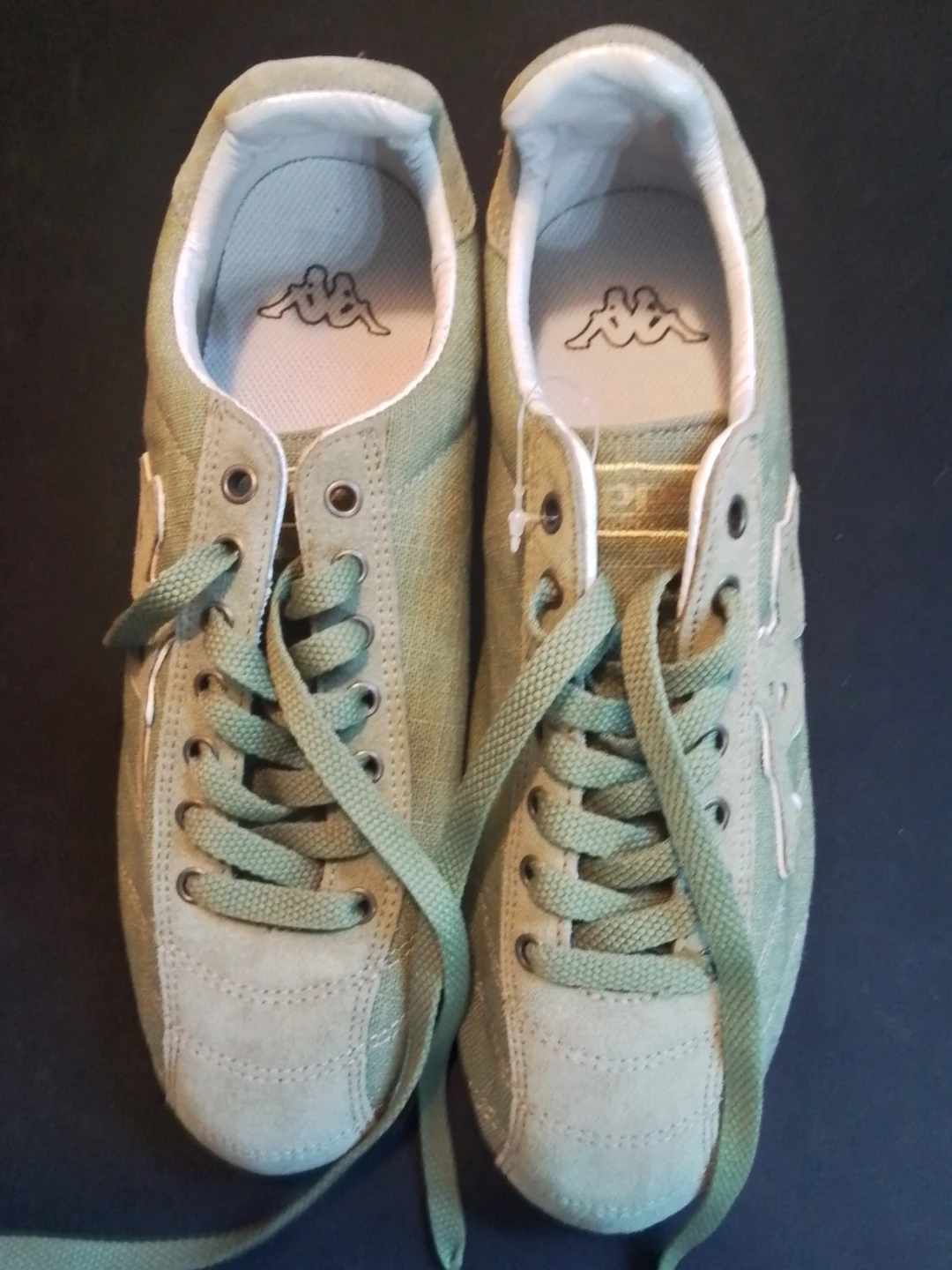 KAPPA Canvas Low-Profile Sneaker - Sage Green - photo 2