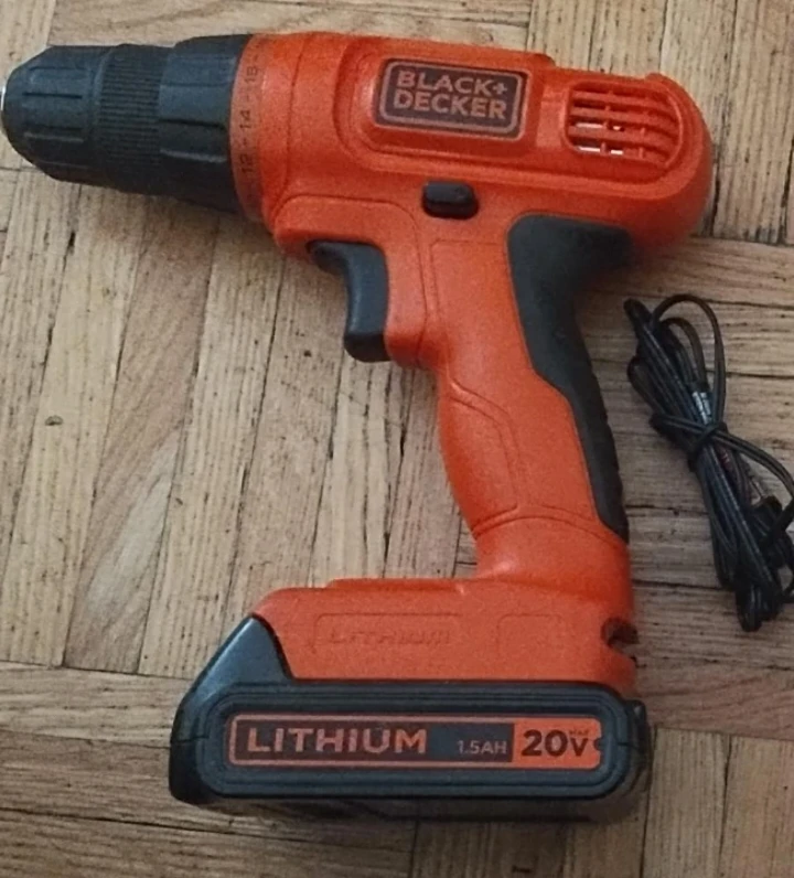 Black+Decker 20V Lithium Drill