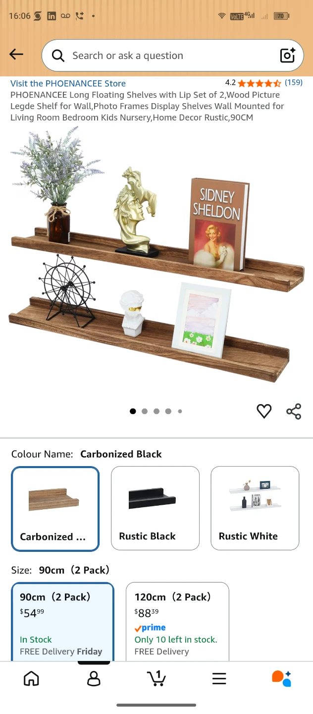 Floating Shelves Set (90cm) - photo 5