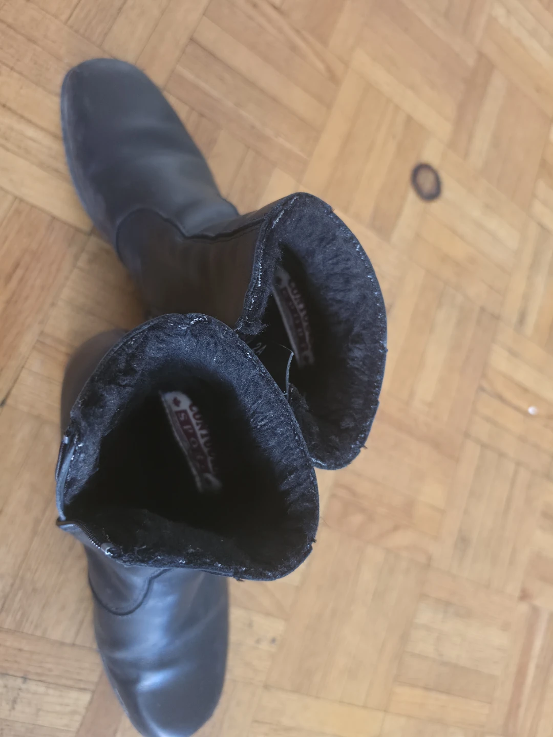 Contoura Sport Black Winter Boots Size 7 - photo 2
