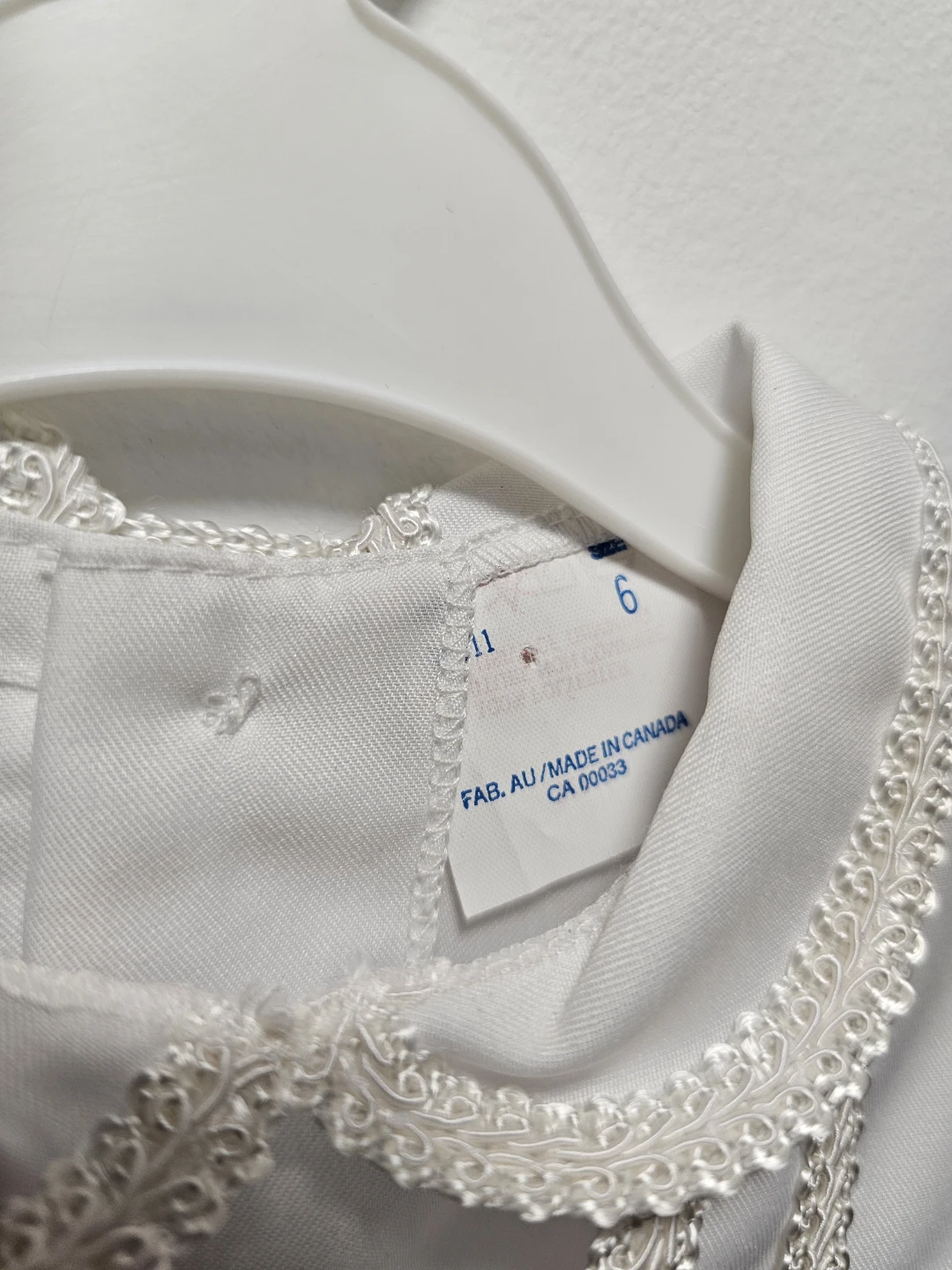 Peng Teng White Christening Suit Set - photo 3