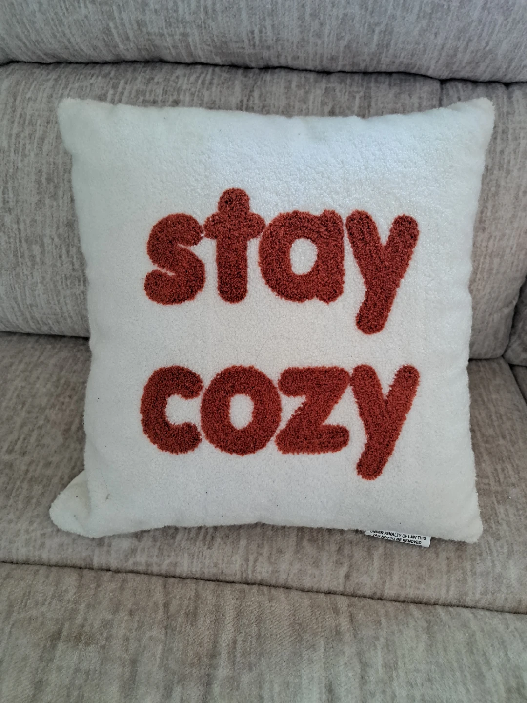 Decorative Pillow - Stay Cozy