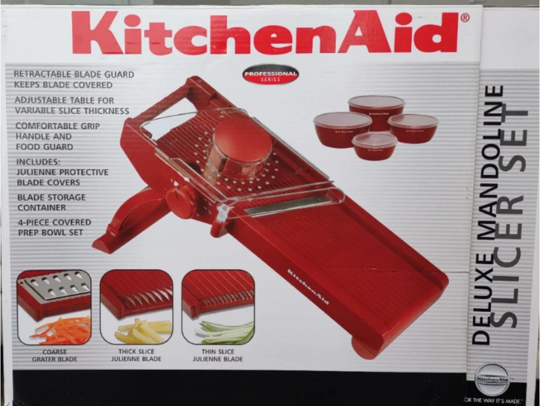 KitchenAid Deluxe Mandoline Slicer Set (NEW)