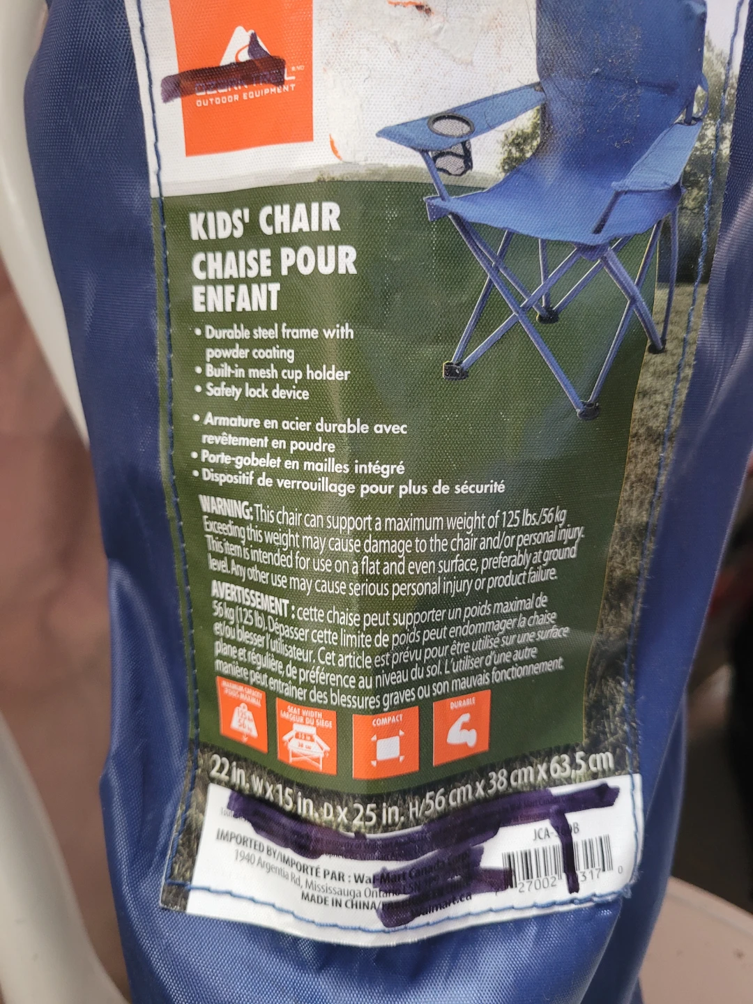 Ozark Trail Kids' Folding Camp Chair - photo 2