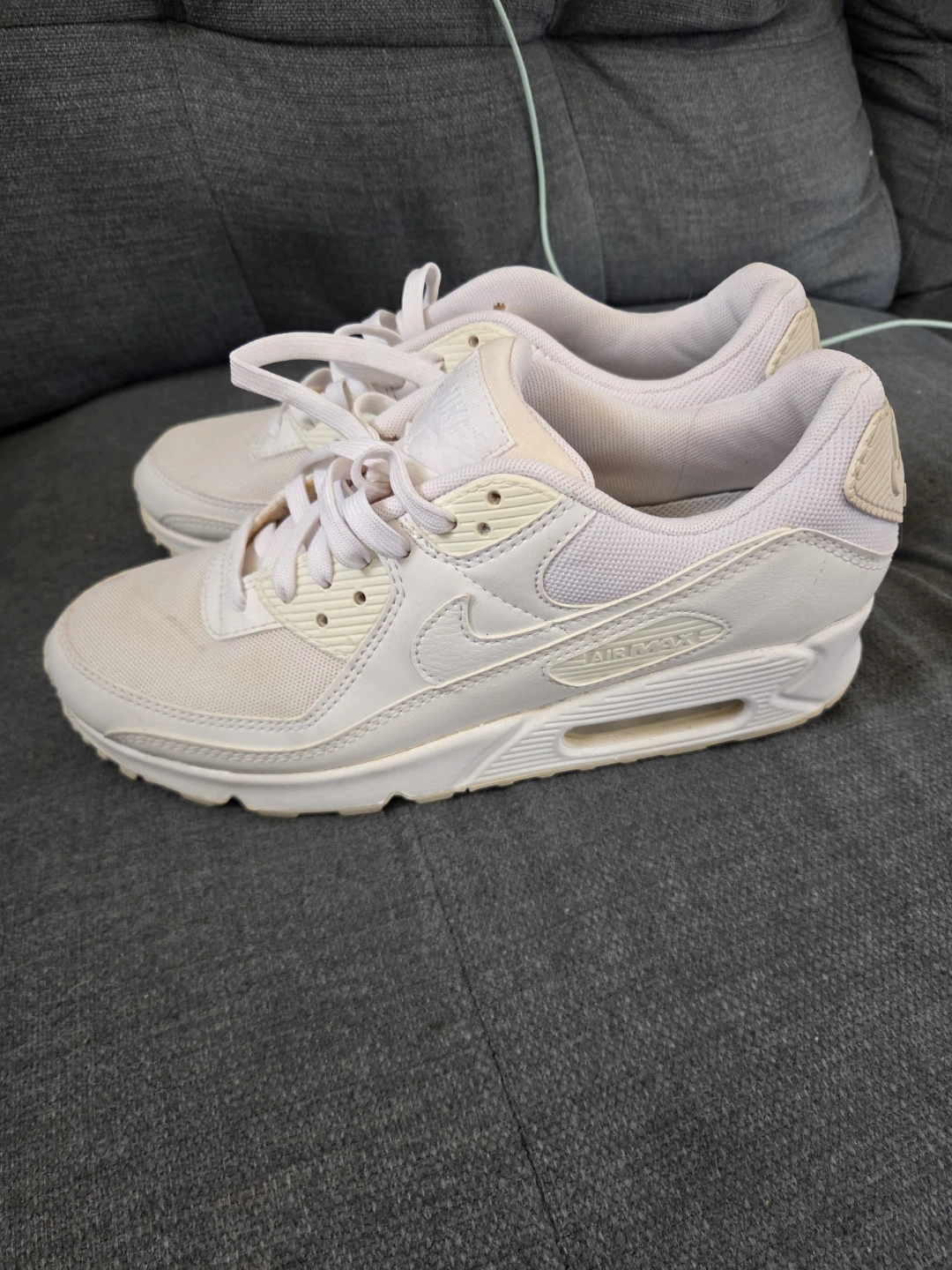 Nike Air Max 90 DH8010-100 Women's Shoes - photo 2