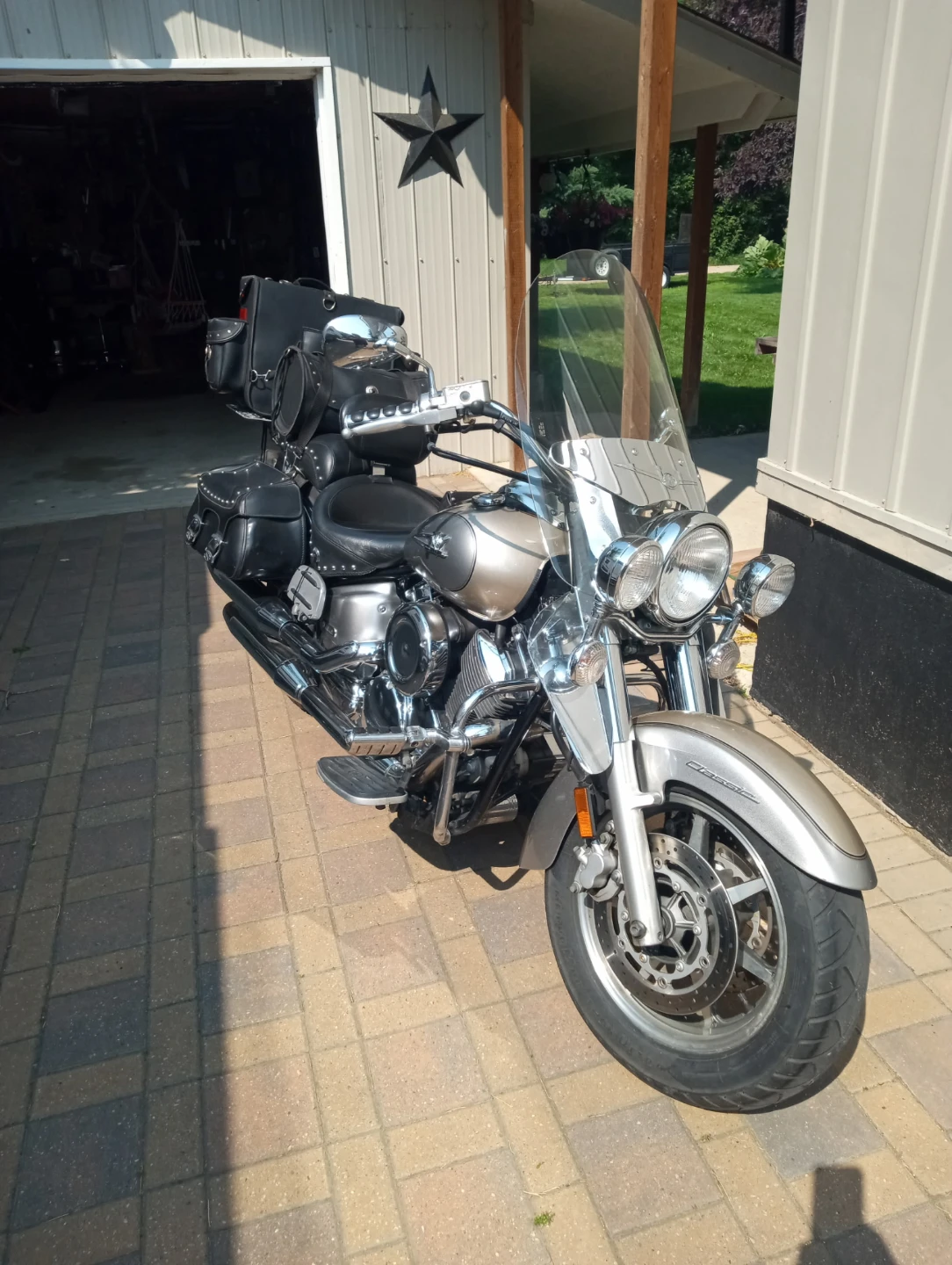 Yamaha V-Star Motorcycle