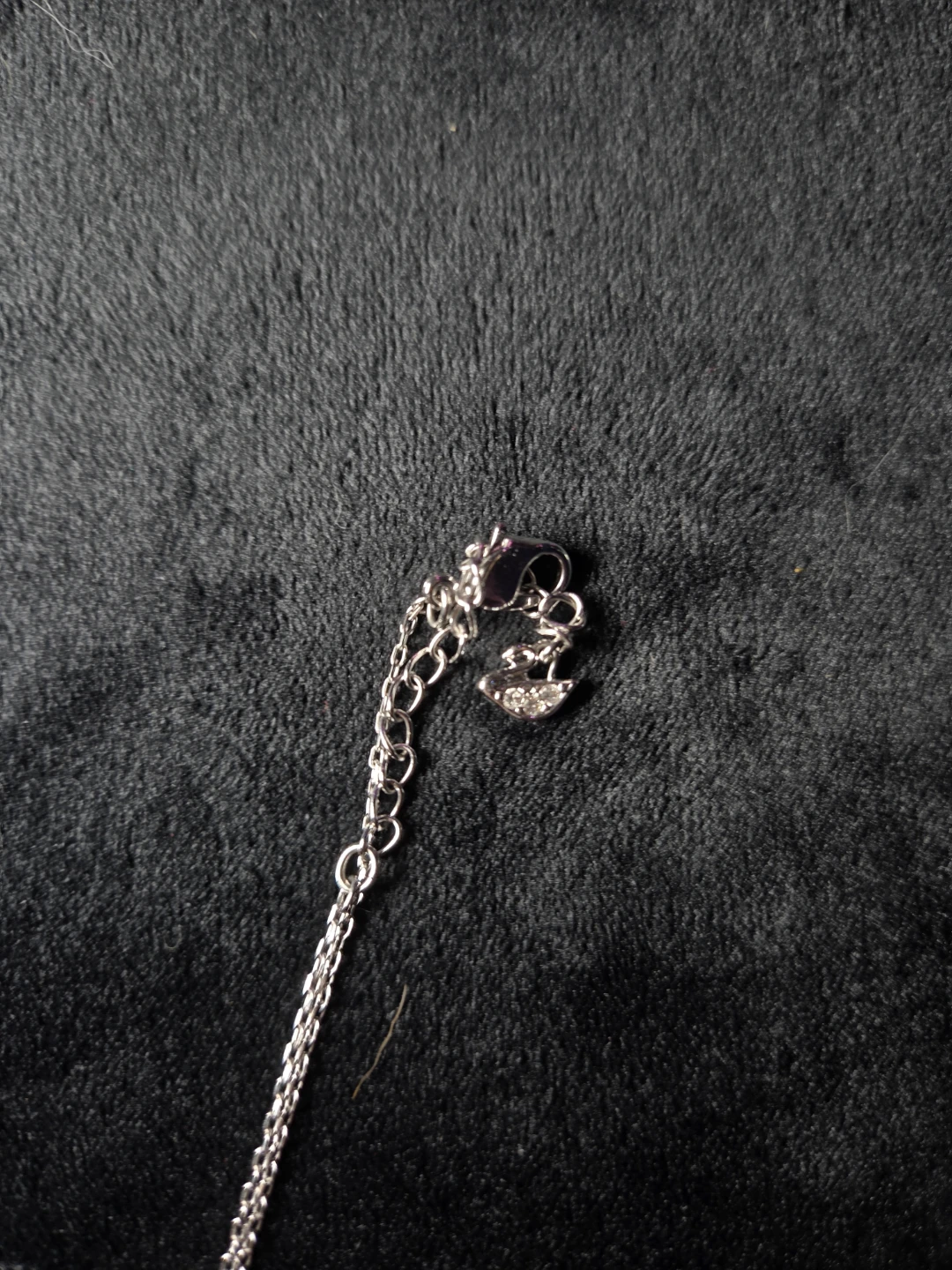 Swarovski Pave Circle Crystal Pendant Necklace NWT $79 - photo 4