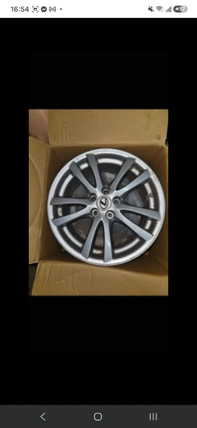 Lexus 2006 IS 350 OEM rims