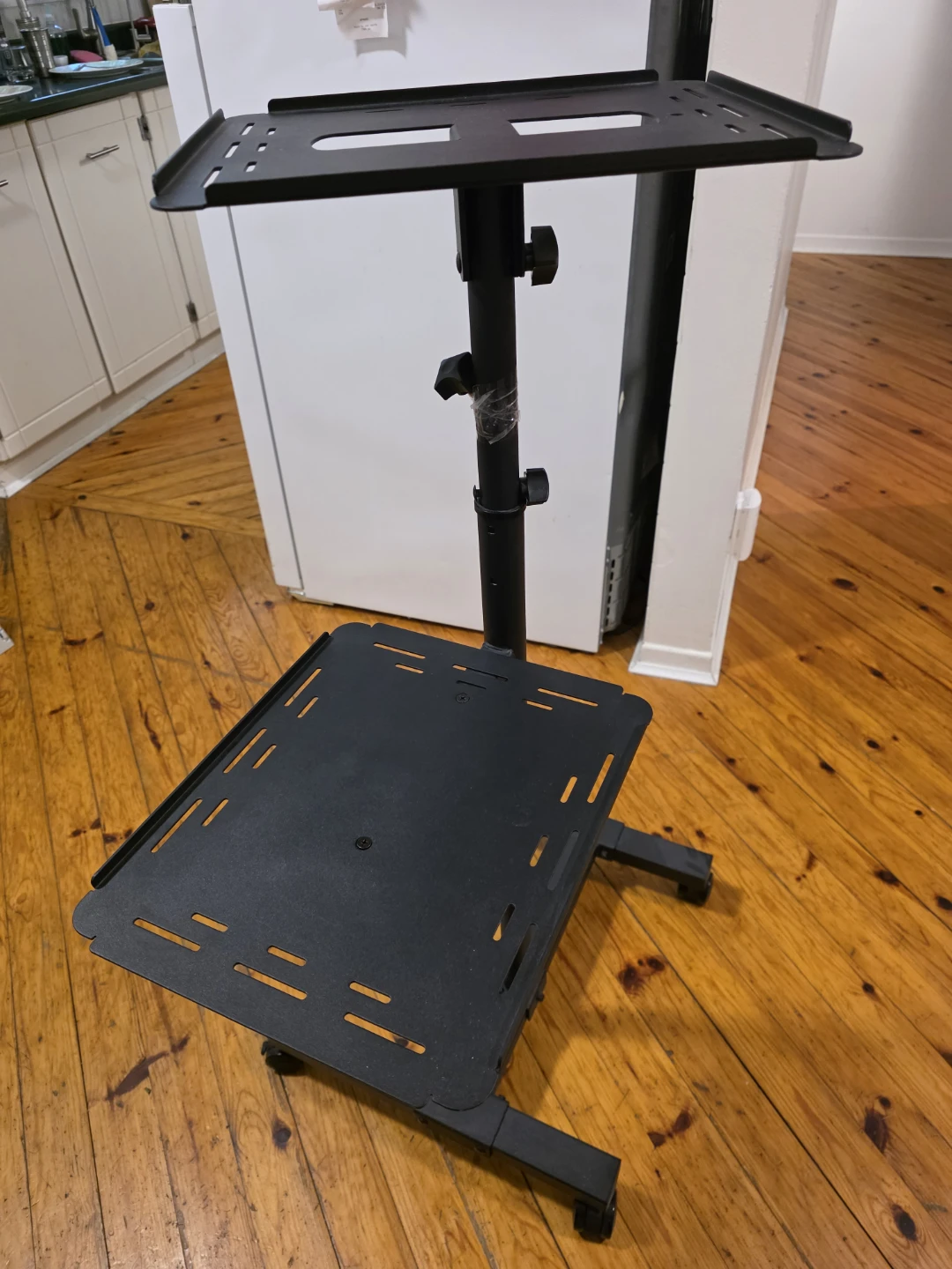 Adjustable Height Presentation Stand with Wheels - photo 2