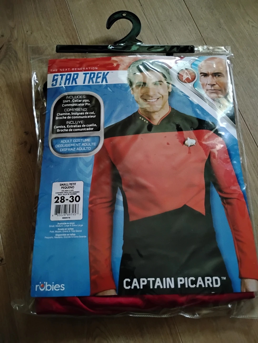 Star Trek Captain Picard Adult Costume - Small