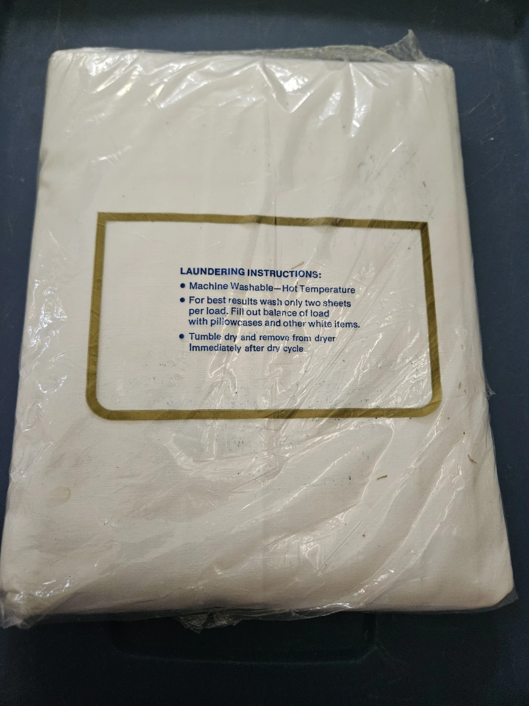 Sears Perma-Prest Percale Full Size Fitted Sheet - photo 2