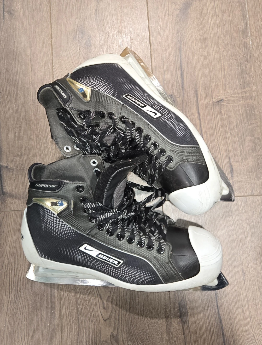 Bauer Supreme/Nike One 55 Hockey Goalie Skates Size 11 EE
