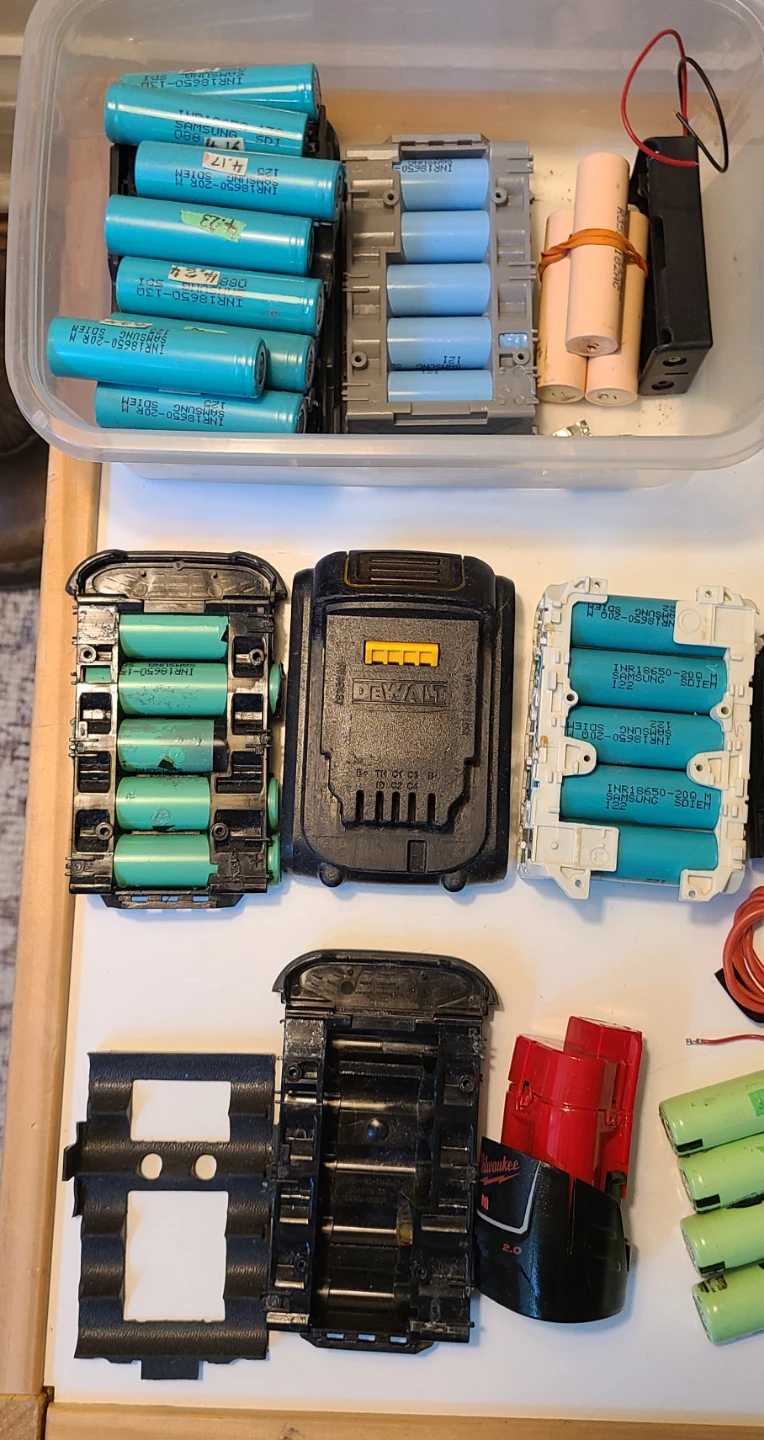 18650 Batteries Holders Chargers Trays All Kinds! BUY ALL? - photo 2