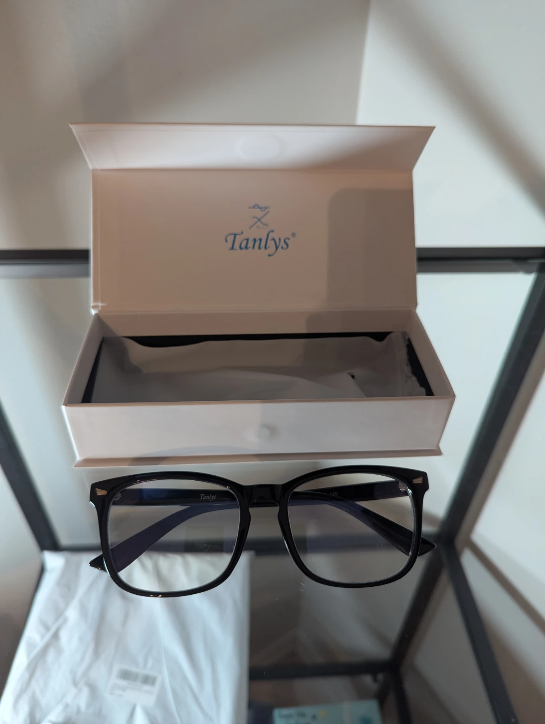 Lunettes de blocage de lumière bleue Tanlys noires