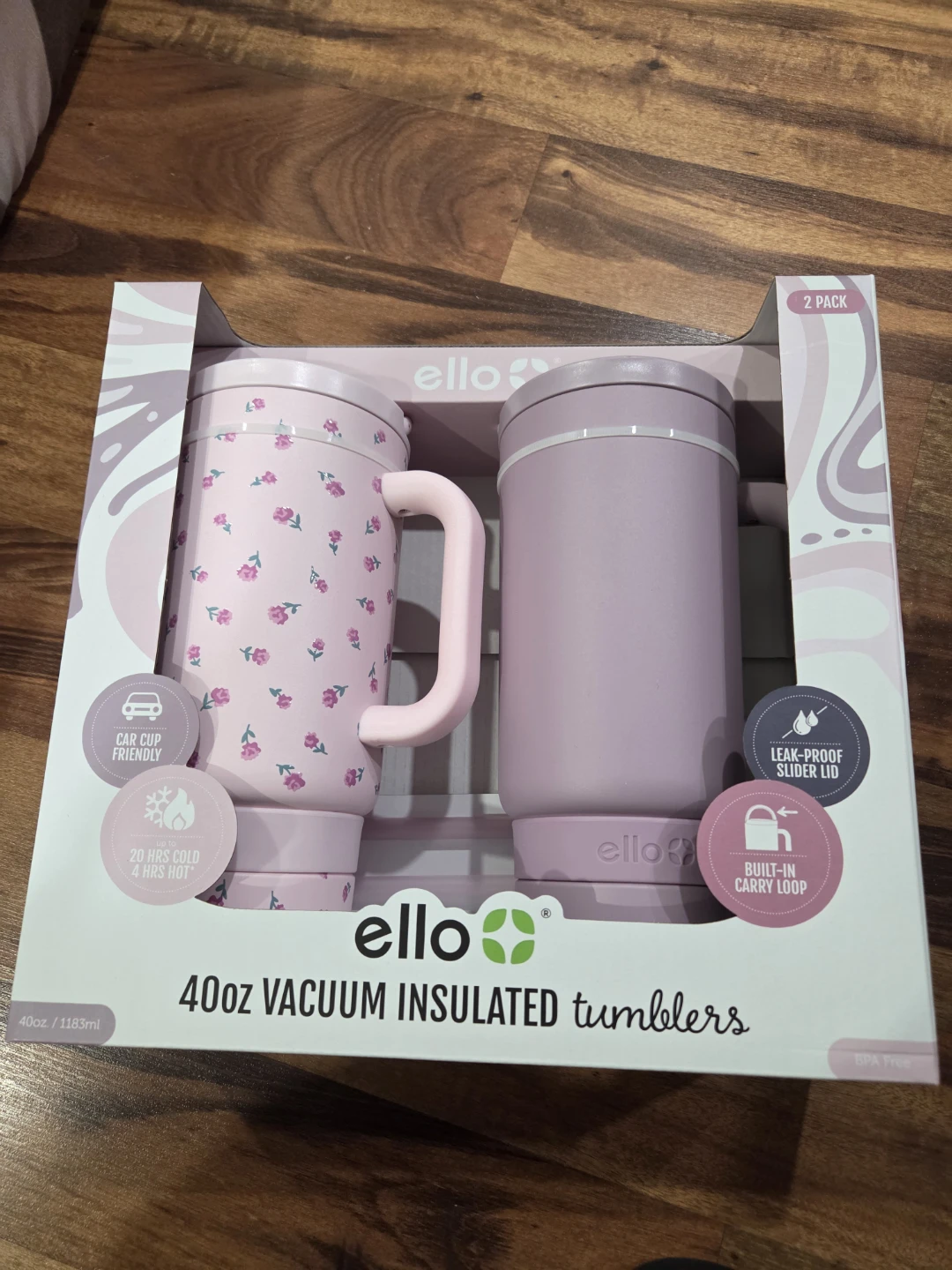 Vaccum insulated stainless steel tumblers 2 pack - photo 5
