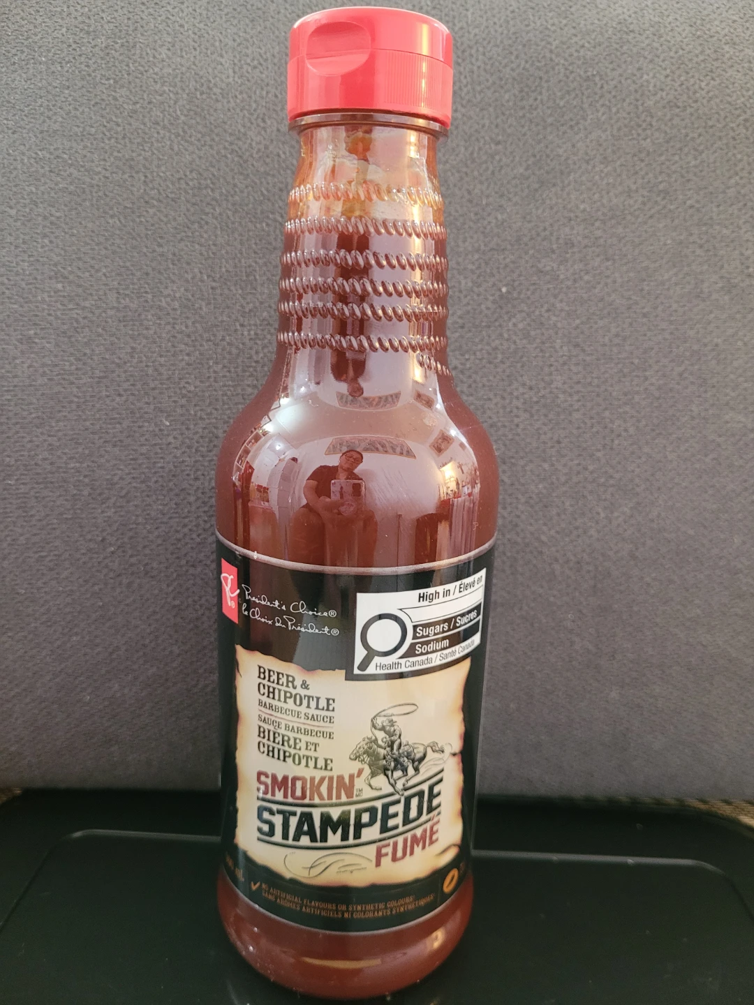 President's Choice Smokin' Stampede Beer & Chipotle BBQ Sauce