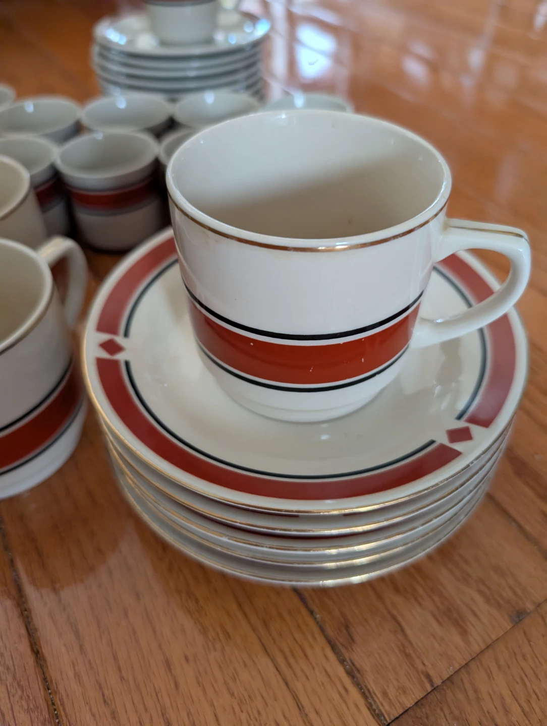 Kun-Lun Coffee Cup and Saucer Set - photo 2