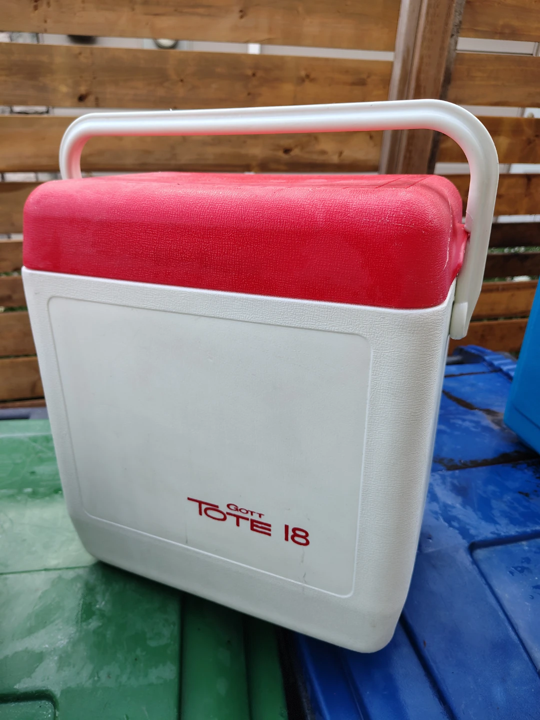 Rubbermaid Vintage 18qt Picnic Cooler with Ice Pack