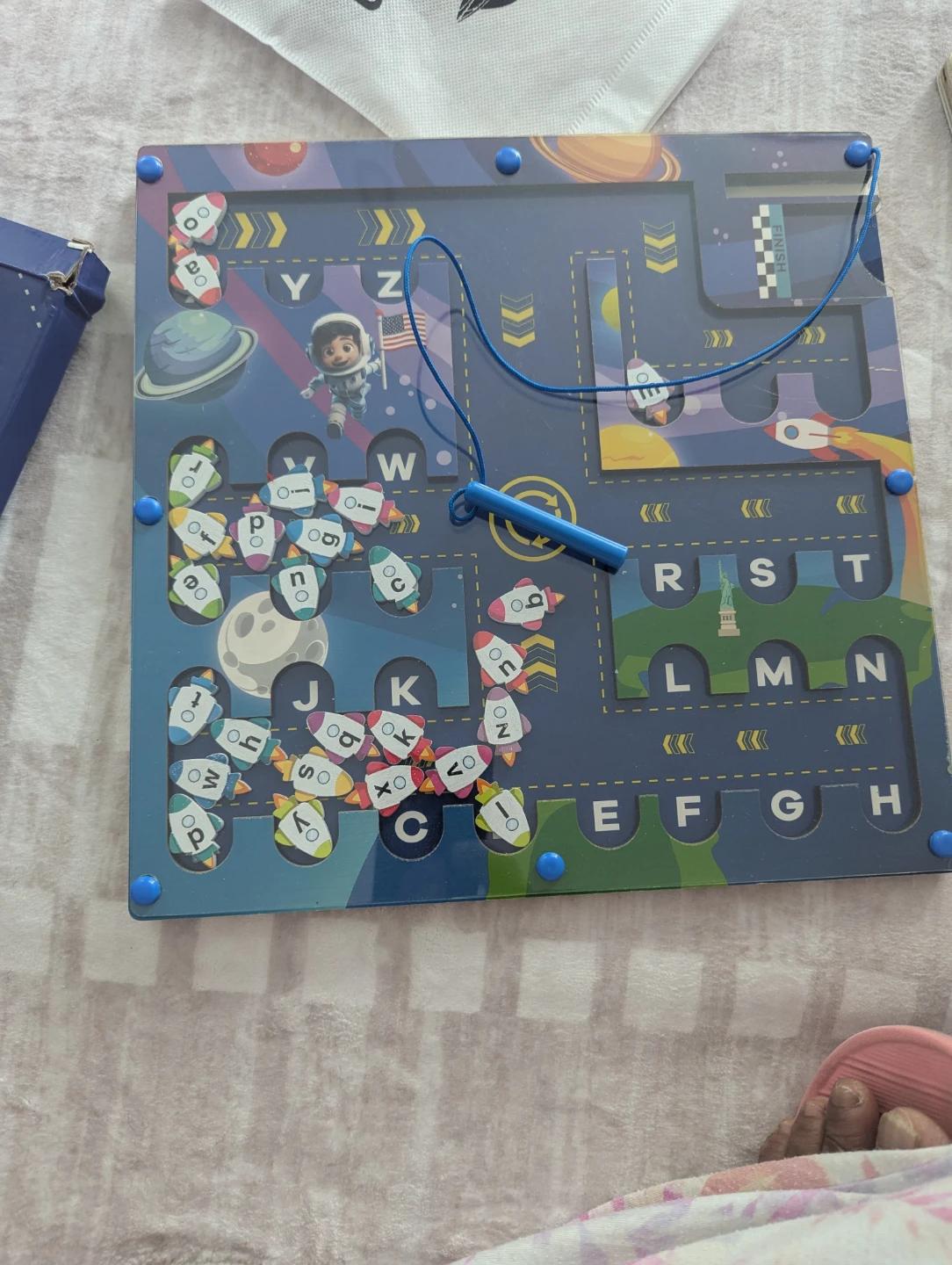 Mailuren Magnetic Alphabet Maze