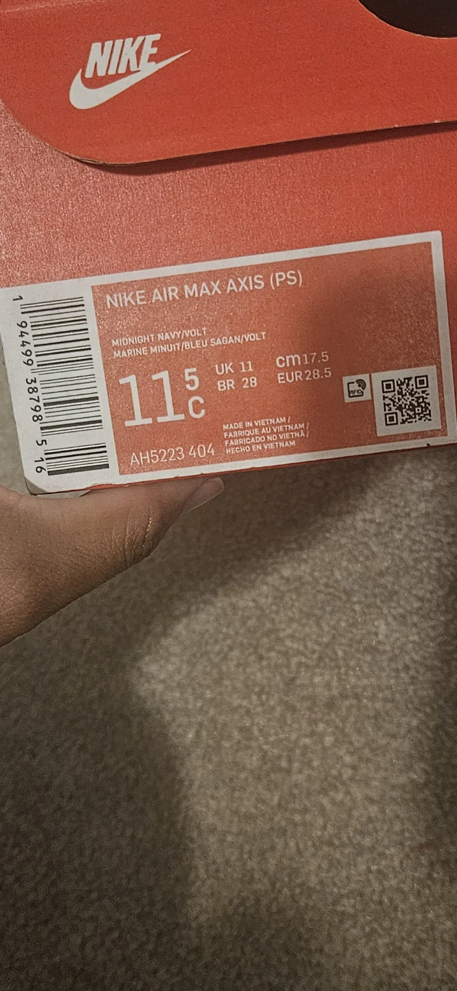 Nike Air Max Axis (PS) Toddler Shoes - photo 4