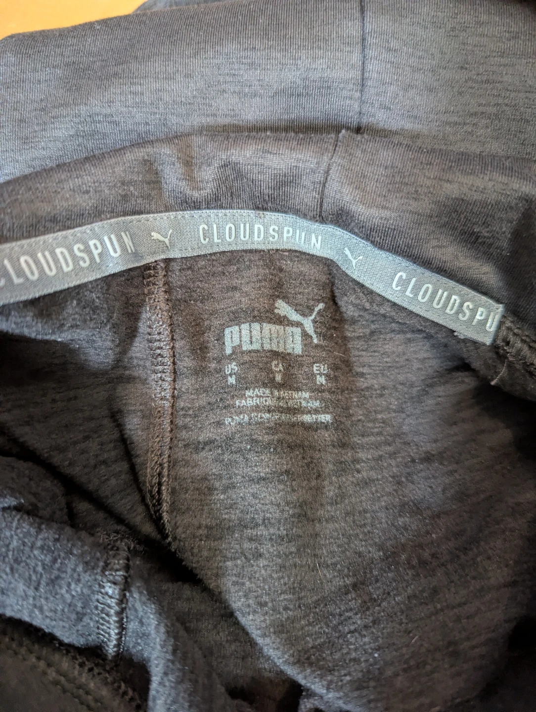 Puma Cloudspun Hoodie - Dark Grey - Medium - photo 3