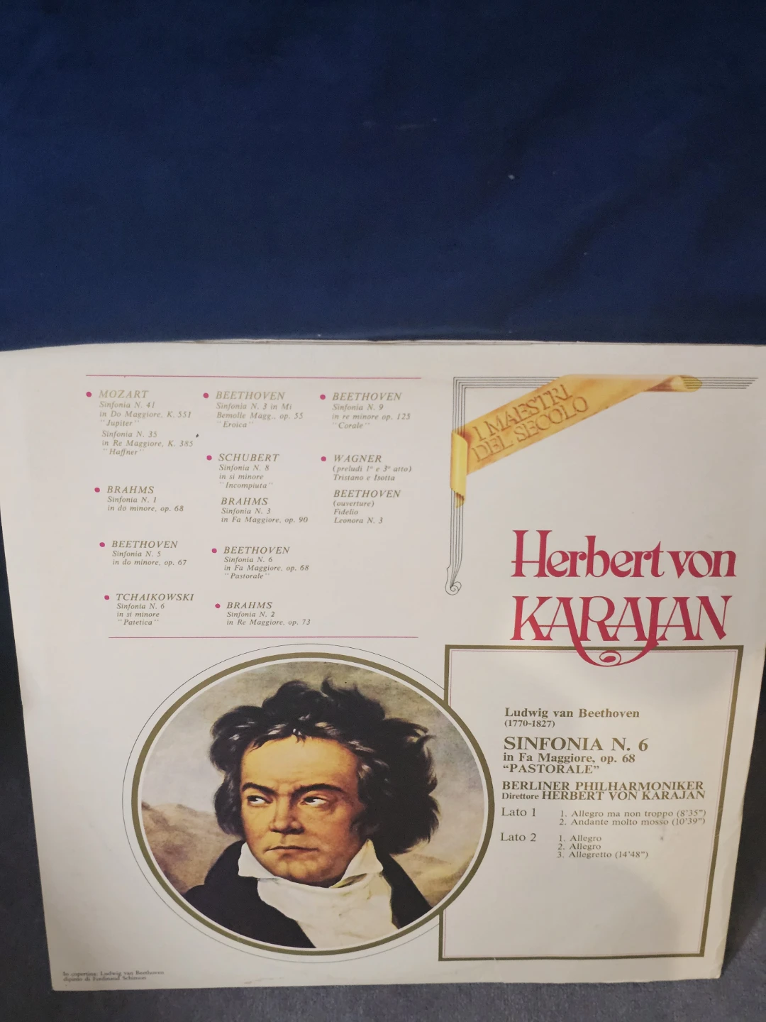 Herbert von Karajan conducts Beethoven Symphony No. 6 'Pastoral' - photo 4