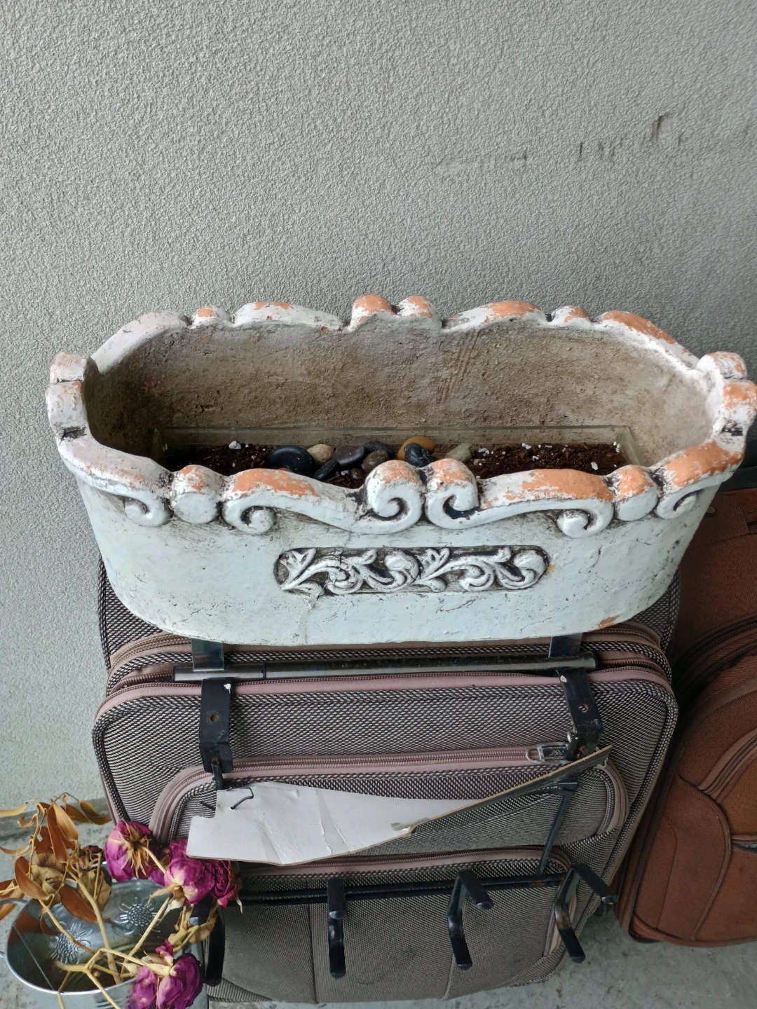 Ornate Decorative Planter Pot