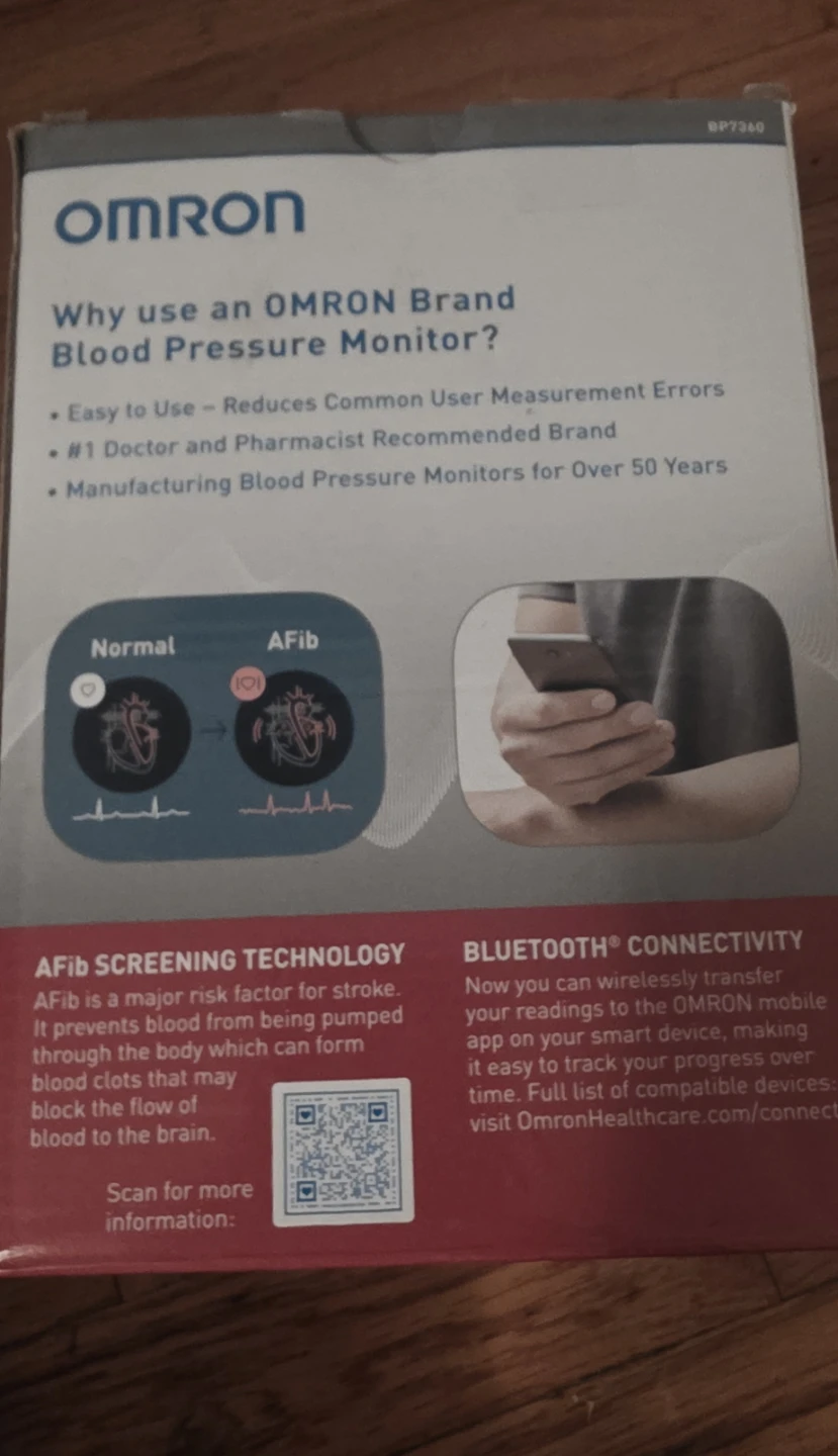 OMRON 7 Series Upper Arm Blood Pressure Monitor - photo 3