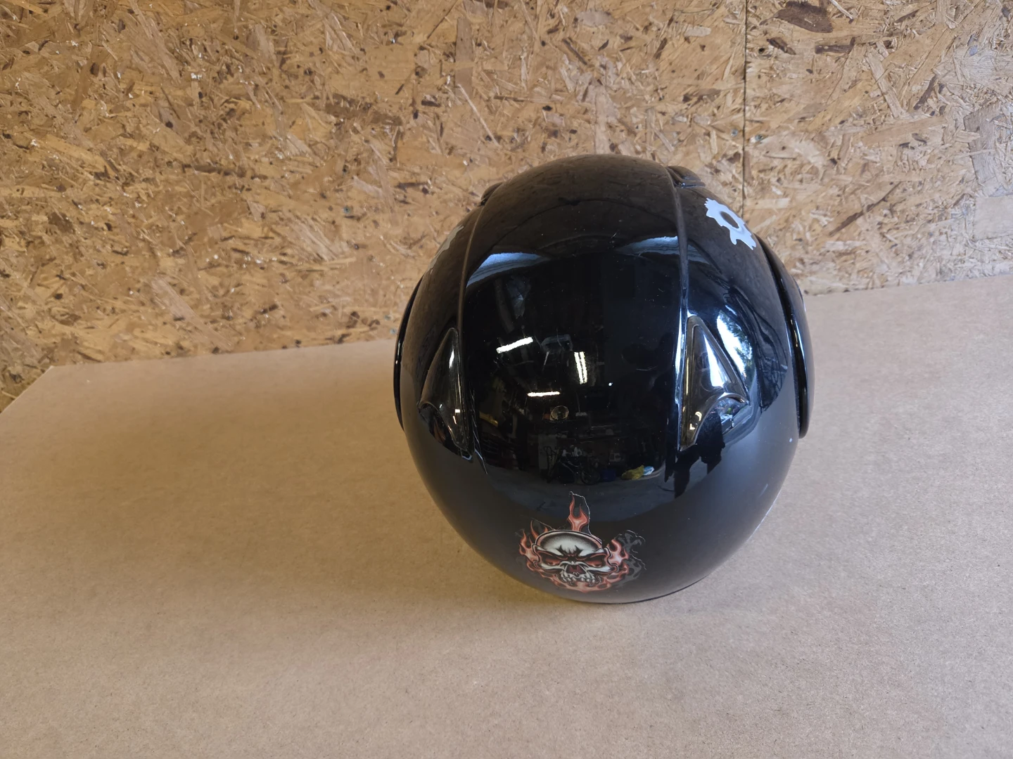 Black Motorcycle Helmet - photo 4