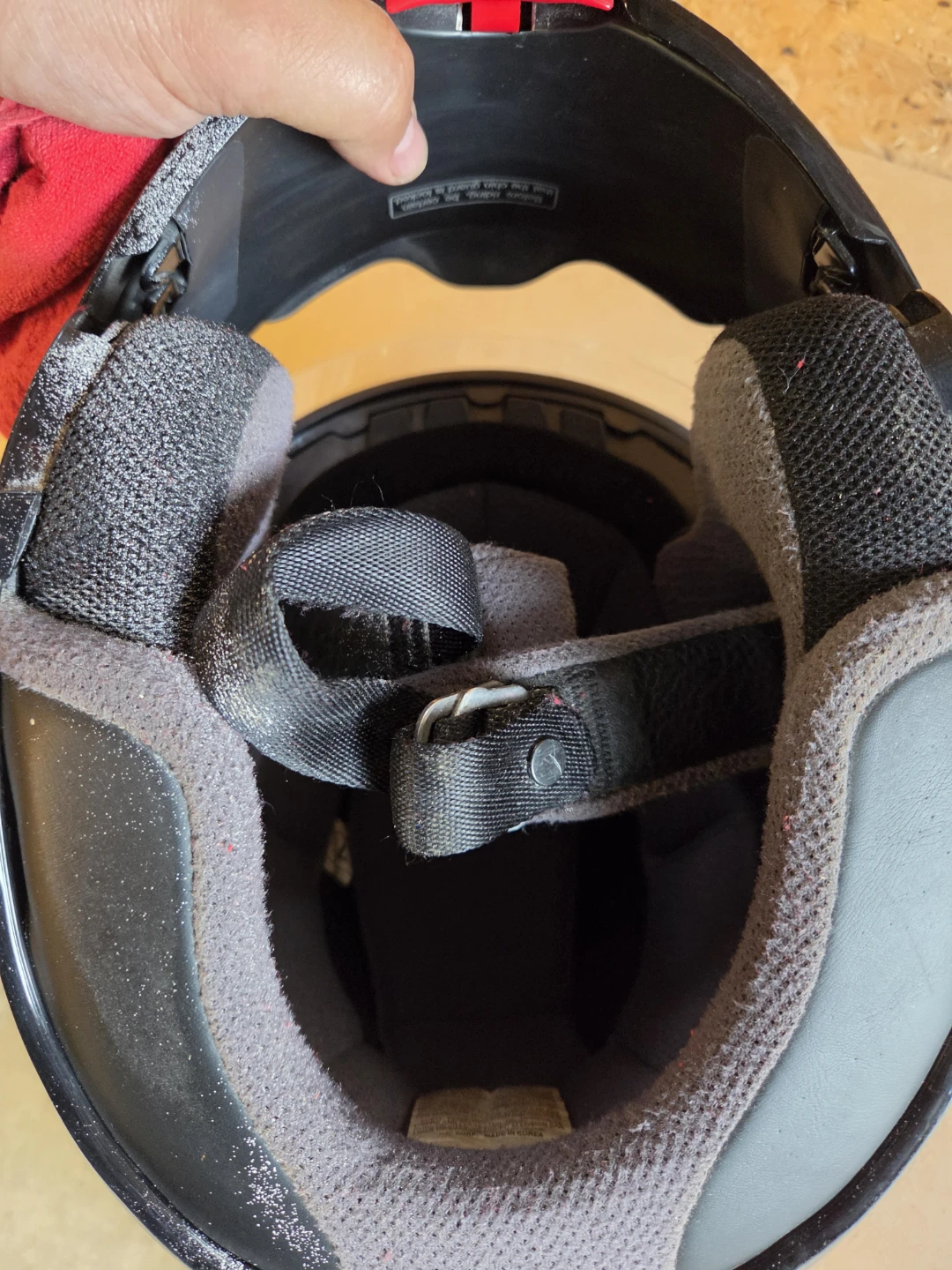 Black Motorcycle Helmet - photo 5