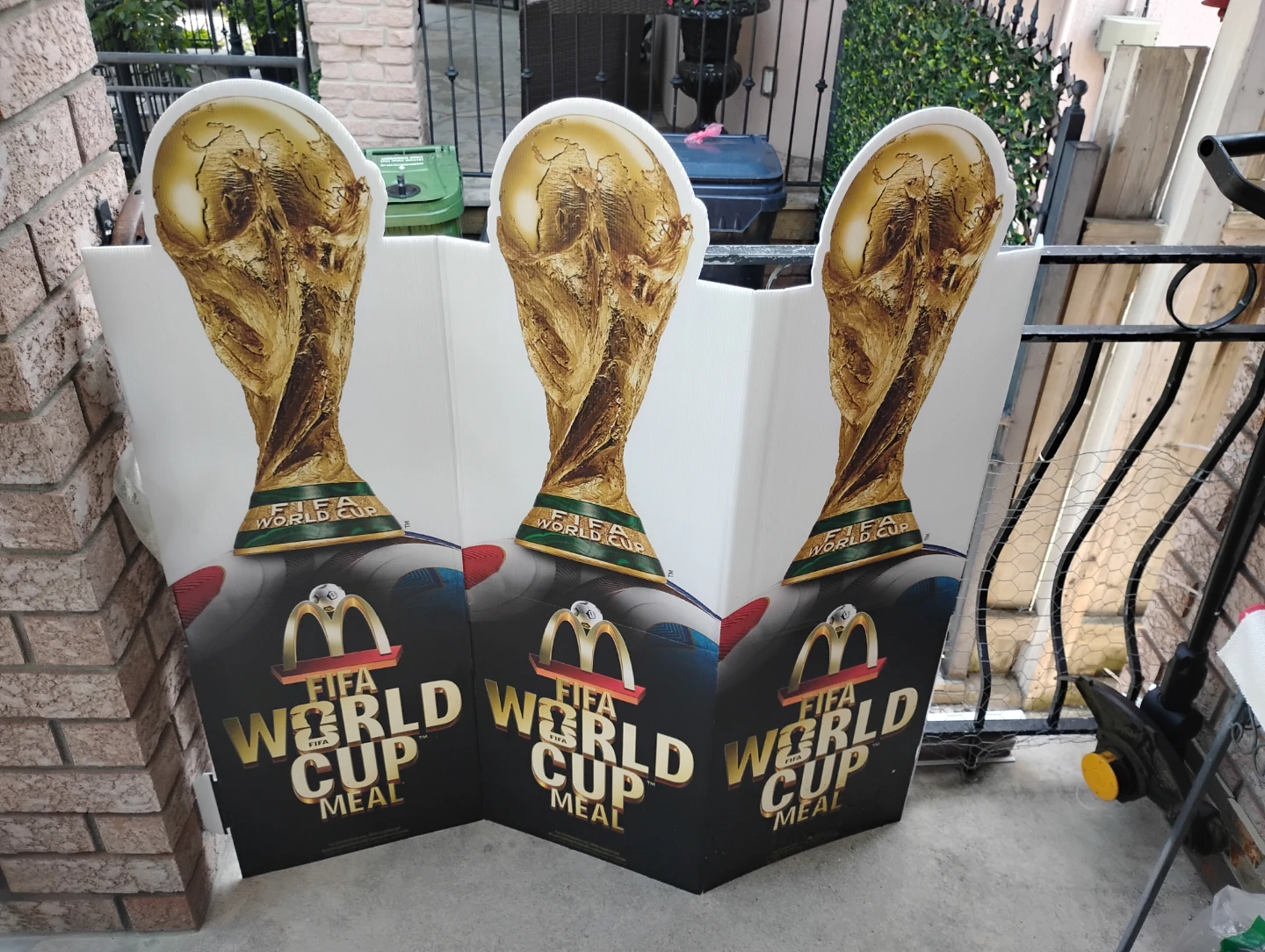 McDonald's FIFA World Cup Meal Display Stand