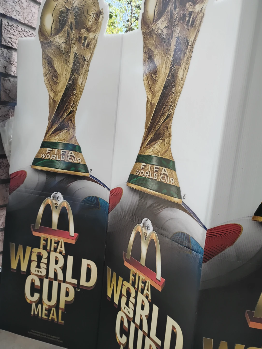 McDonald's FIFA World Cup Meal Display Stand - photo 2