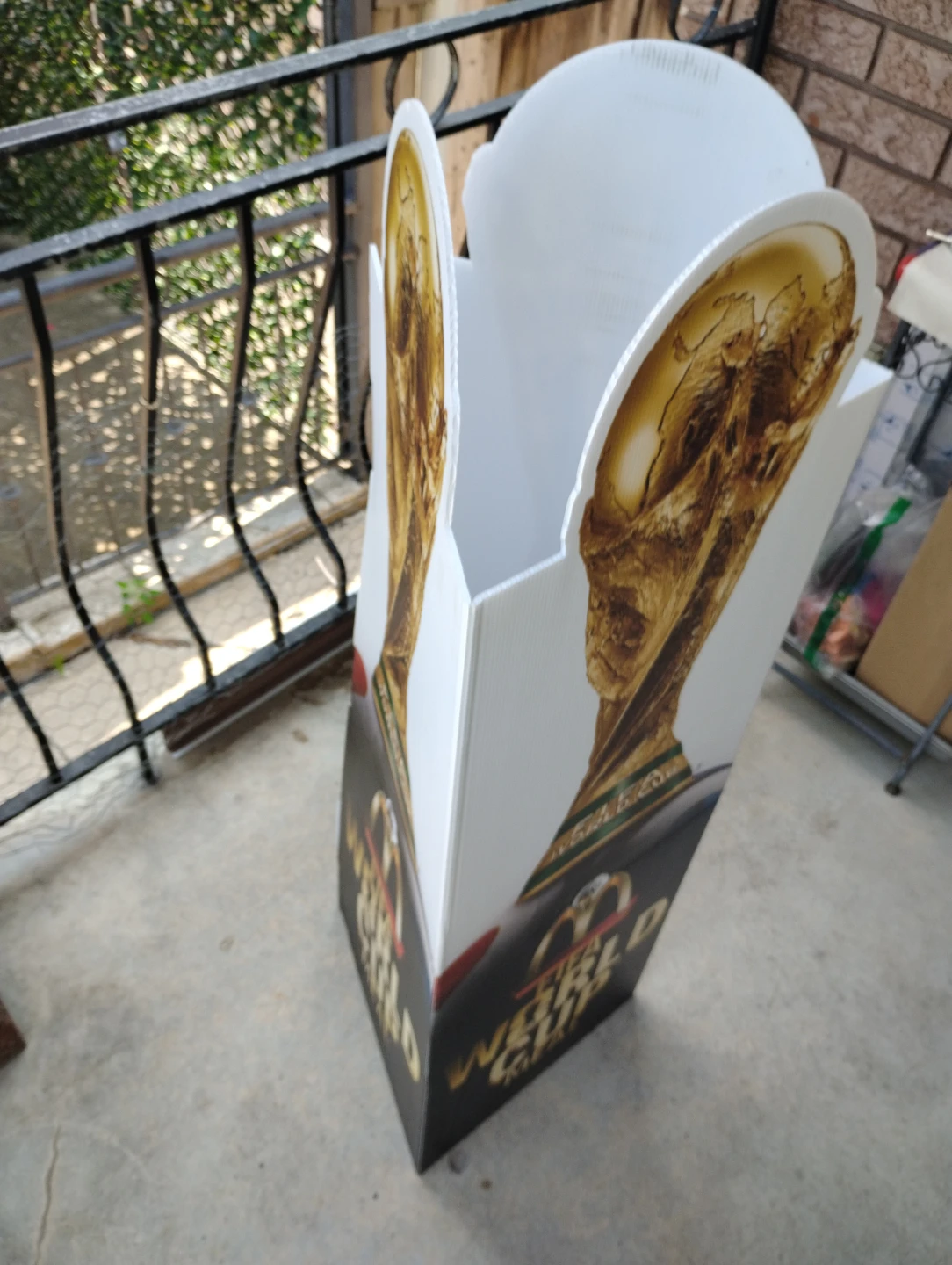 McDonald's FIFA World Cup Meal Display Stand - photo 5