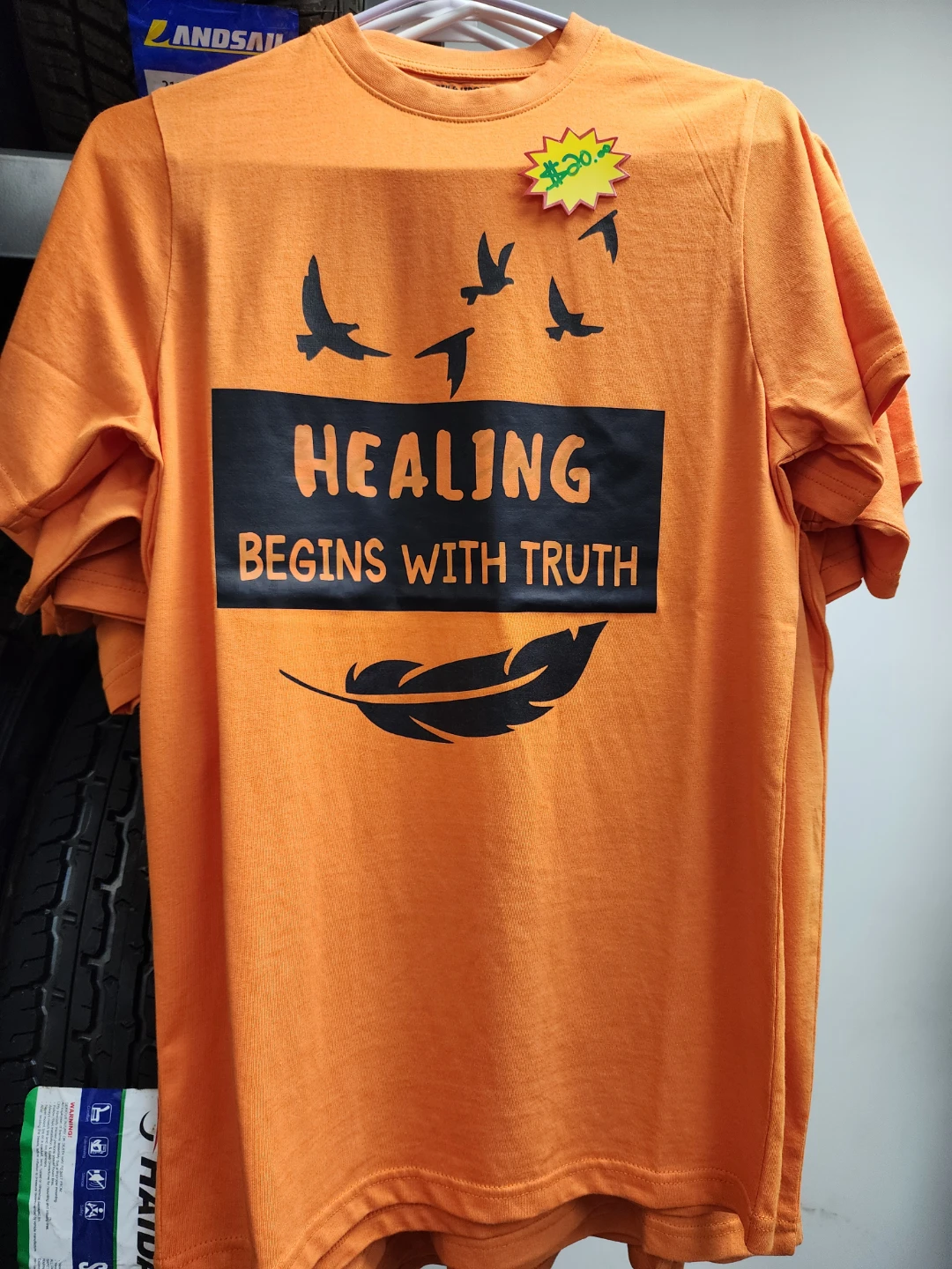 Orange Shirt