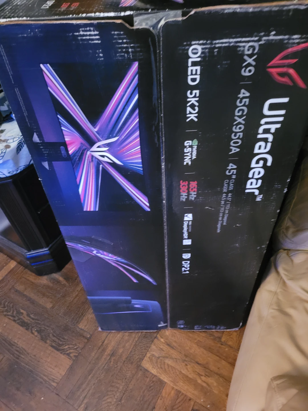 LG UltraGear 45" OLED 5K2K Gaming Monitor