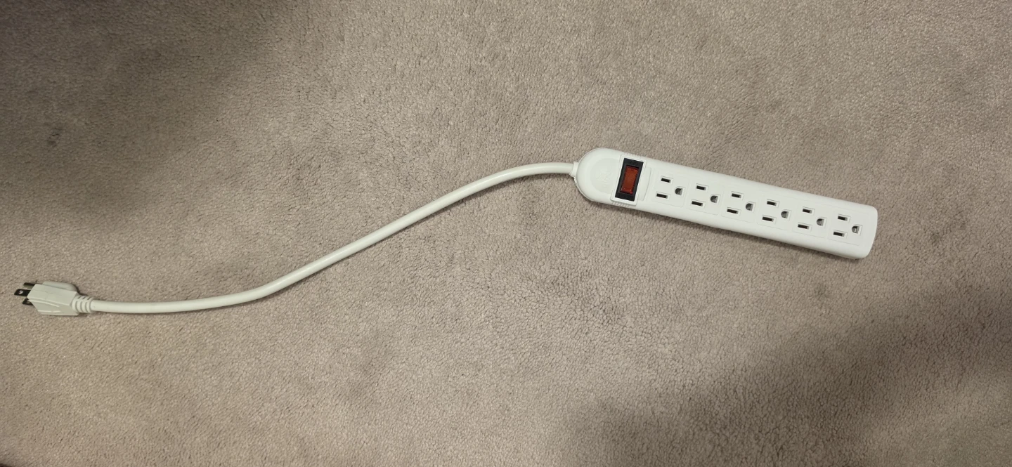 An extension cord